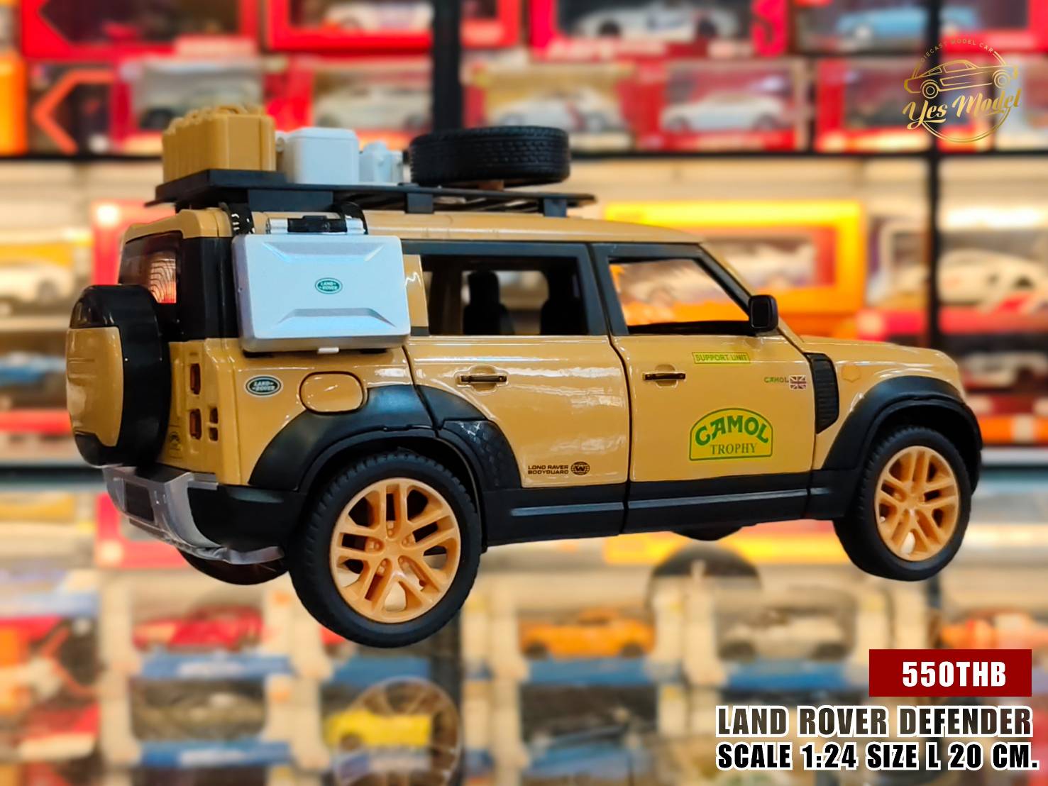 Yes - LAND ROVER DEFENDER SCALE 1:24 ความยาว 20 ซม. กว้าง 8 ซม. เปิด ...