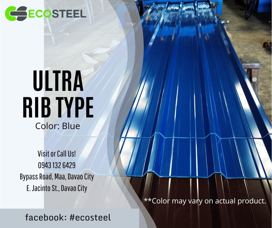 Eco - The MOST popular type of GI colored roofing in the industry today ...