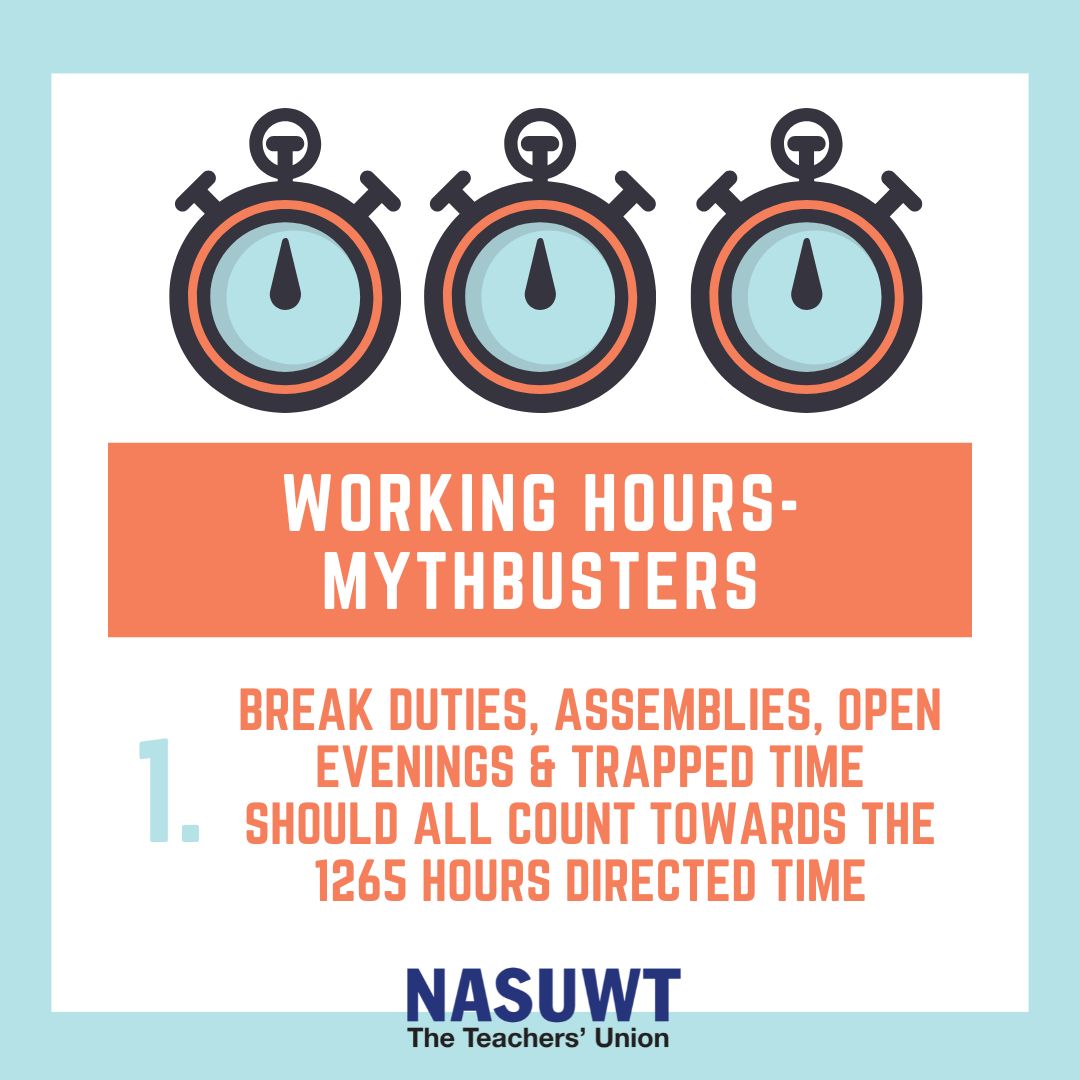 NASUWT - Schools should be drawing up the directed time... | Facebook