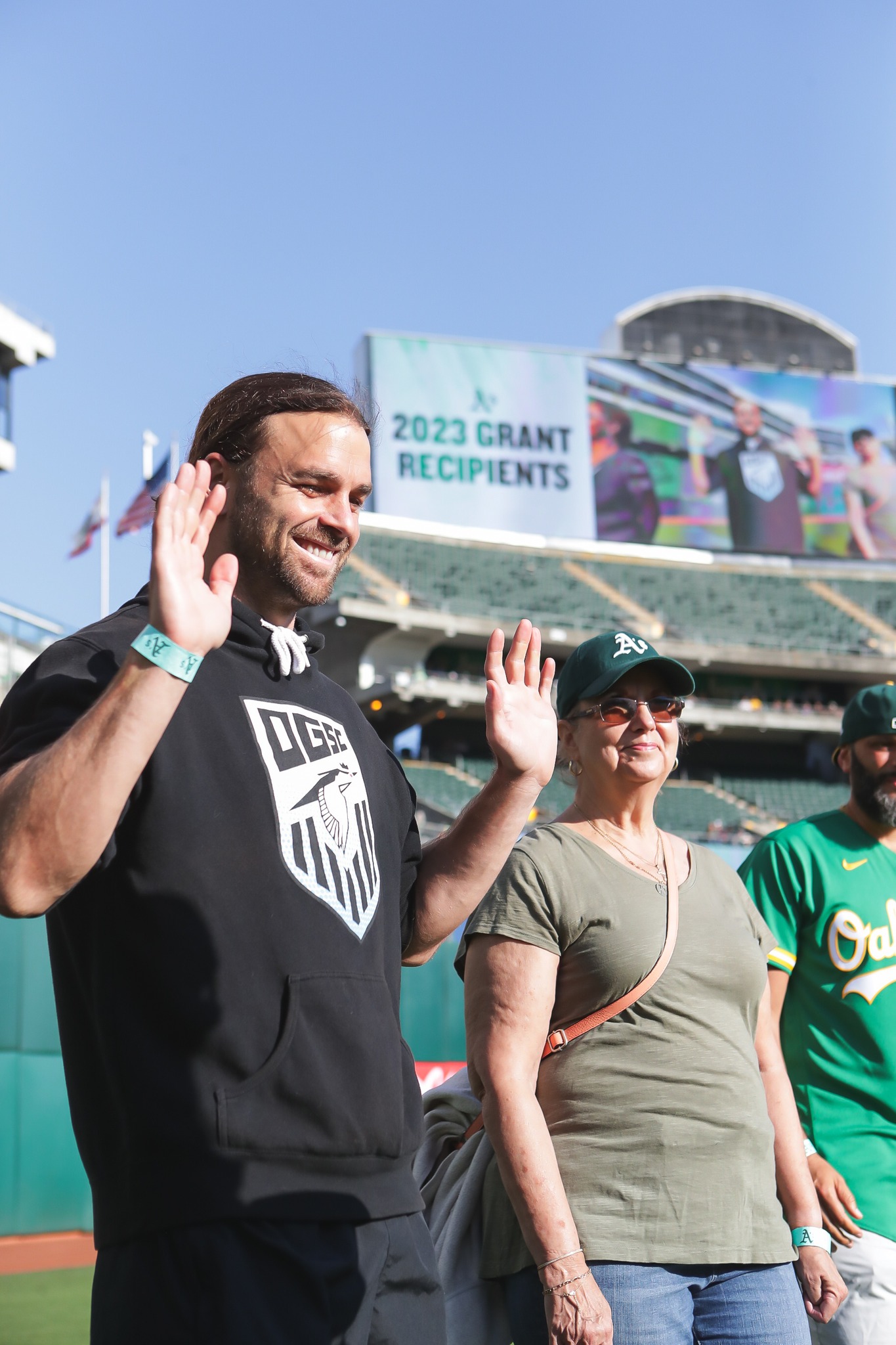 Athletics - Before tonight's game, we recognized the... | Facebook