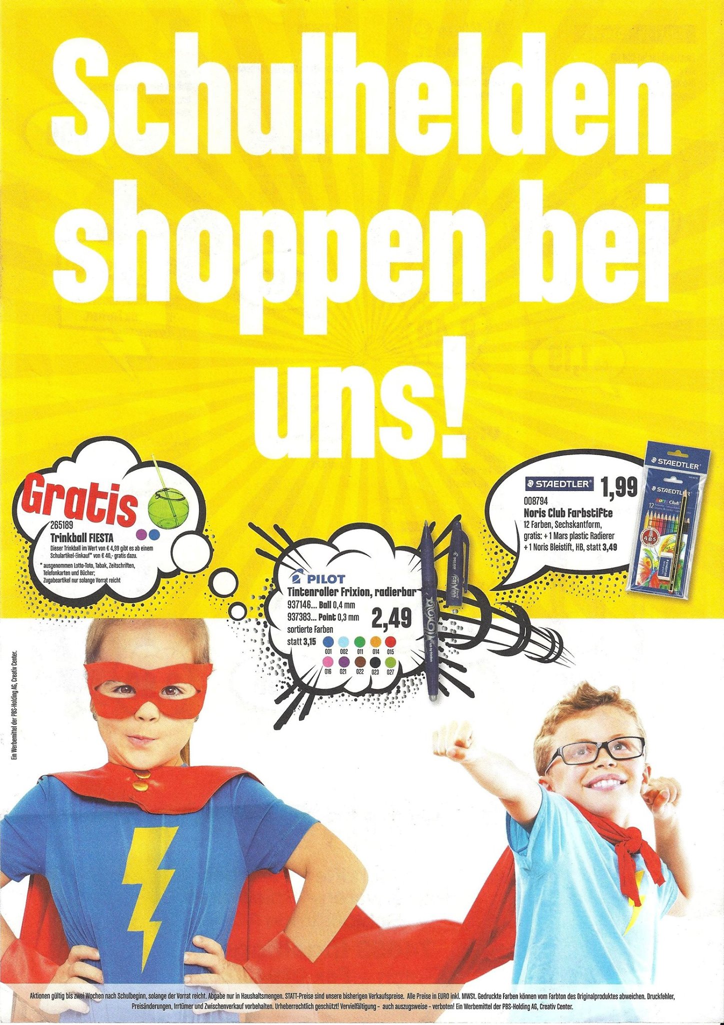 bald geht die Schule wieder los... - Papierwaren Turber