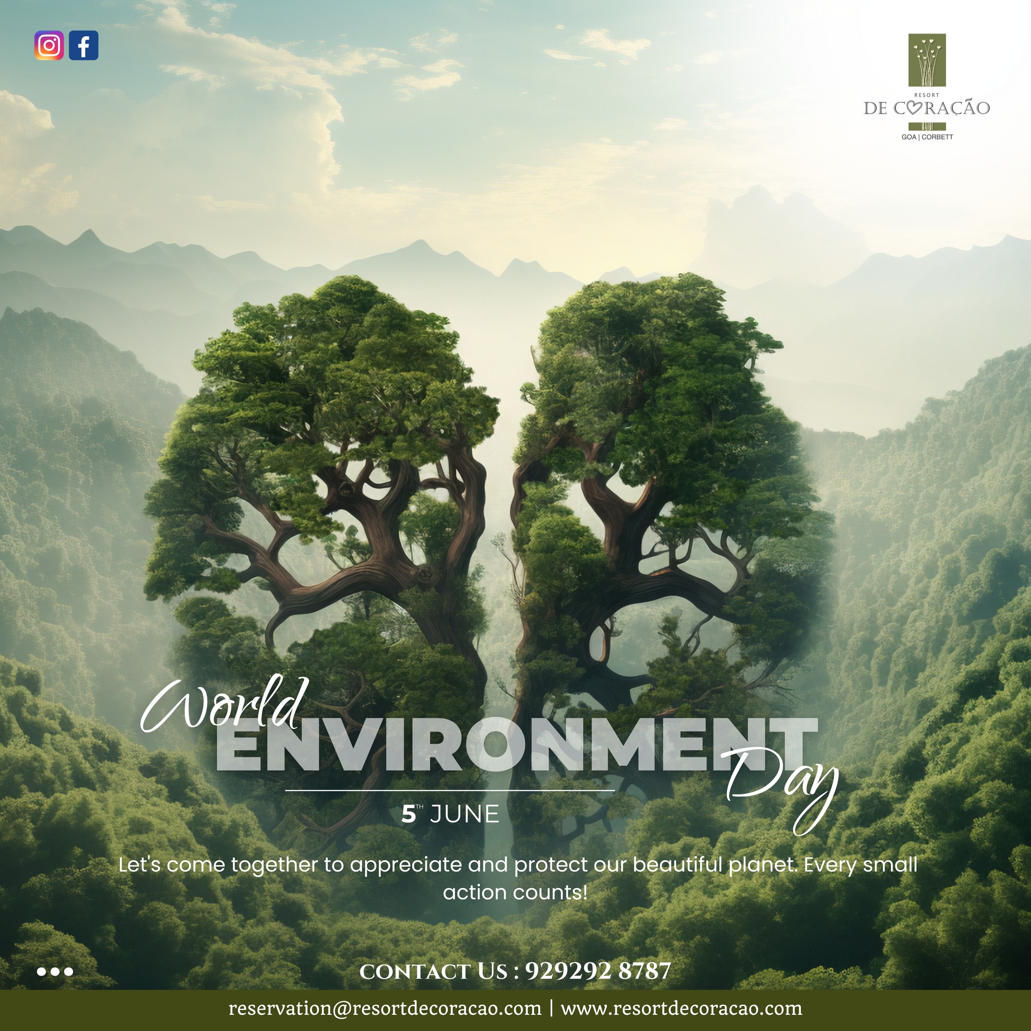 Resort - Happy World Environment Day 2024 As we celebrate this day ...