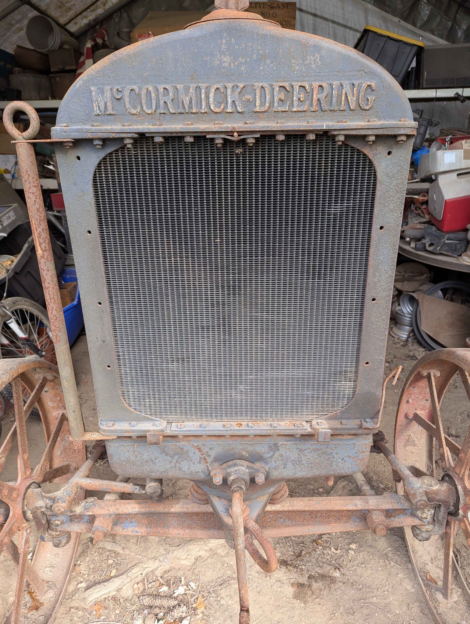 1925 McCormick Deering 15-30 tractor steel wheels nice straight ...