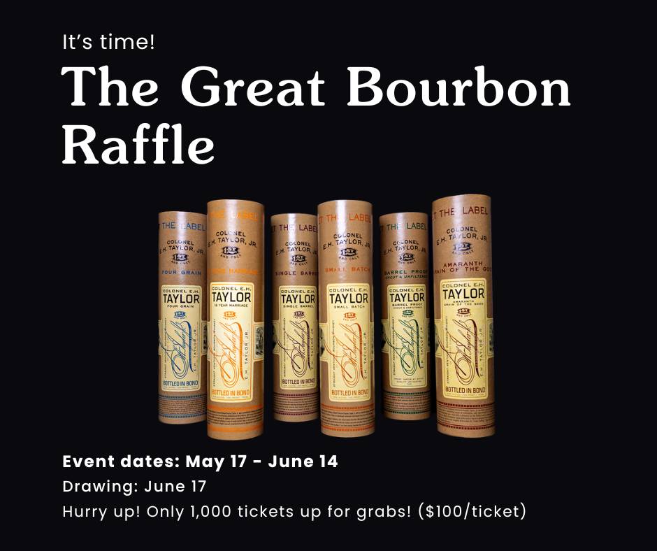 The Great Bourbon Raffle is... - God's Pantry Food Bank | Facebook