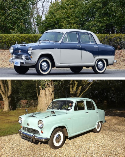 There's few of these left, its an Austin A50 Cambridge. They sold