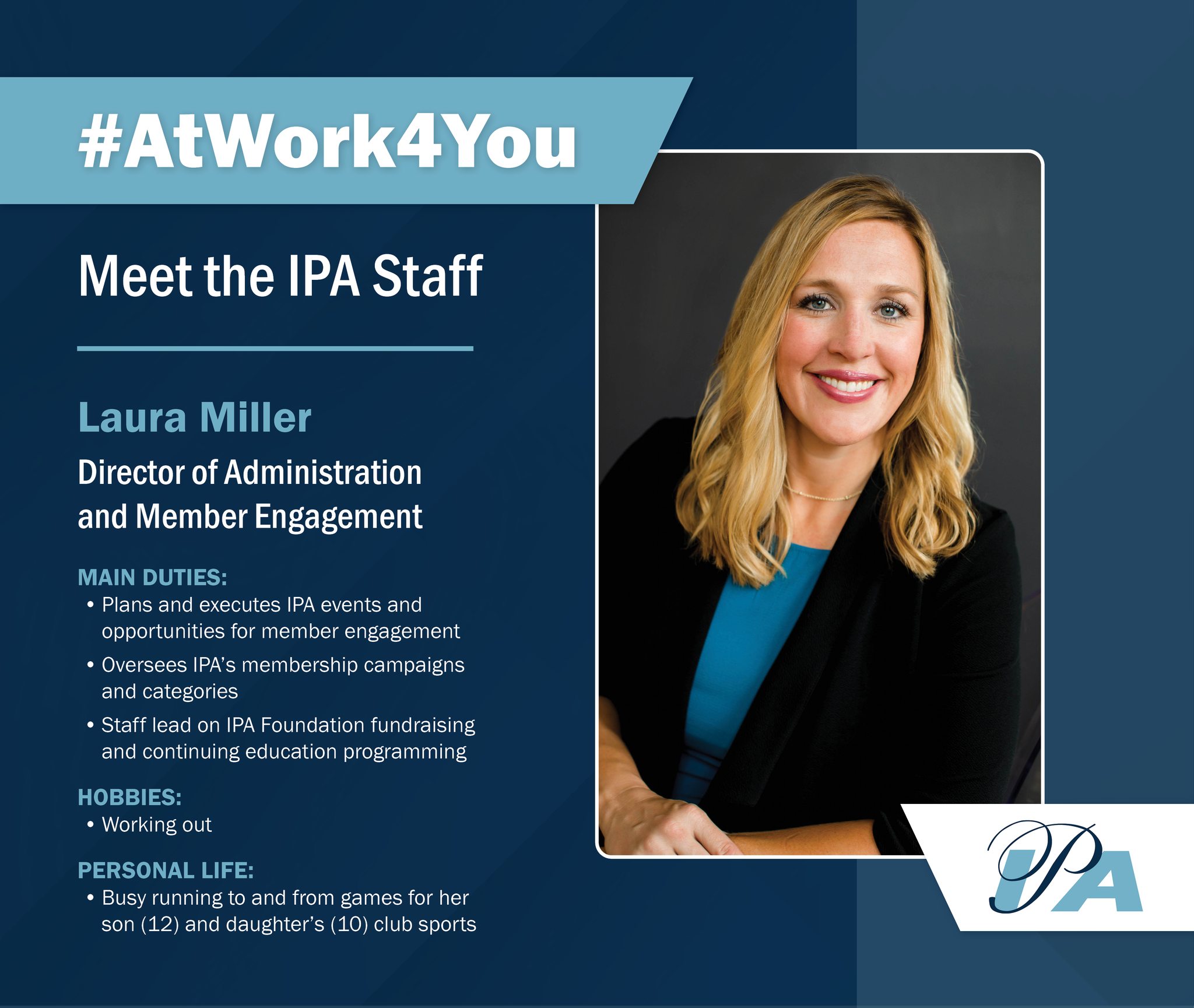 Meet the IPA staff... - Iowa Pharmacy Association