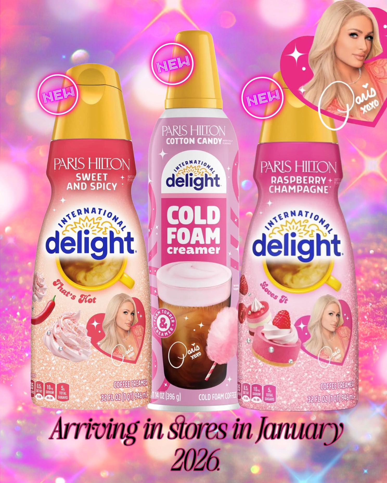 Eyecandyland - 💖 International Delight x Paris Hilton = the dreamy ...