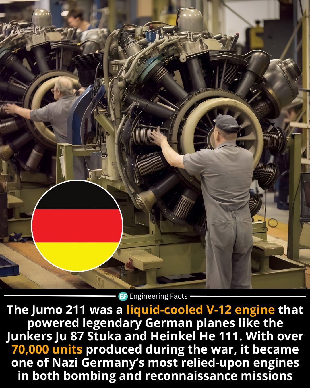 Engineering - The Junkers Jumo 211 wasn’t just another WWII engine—it ...