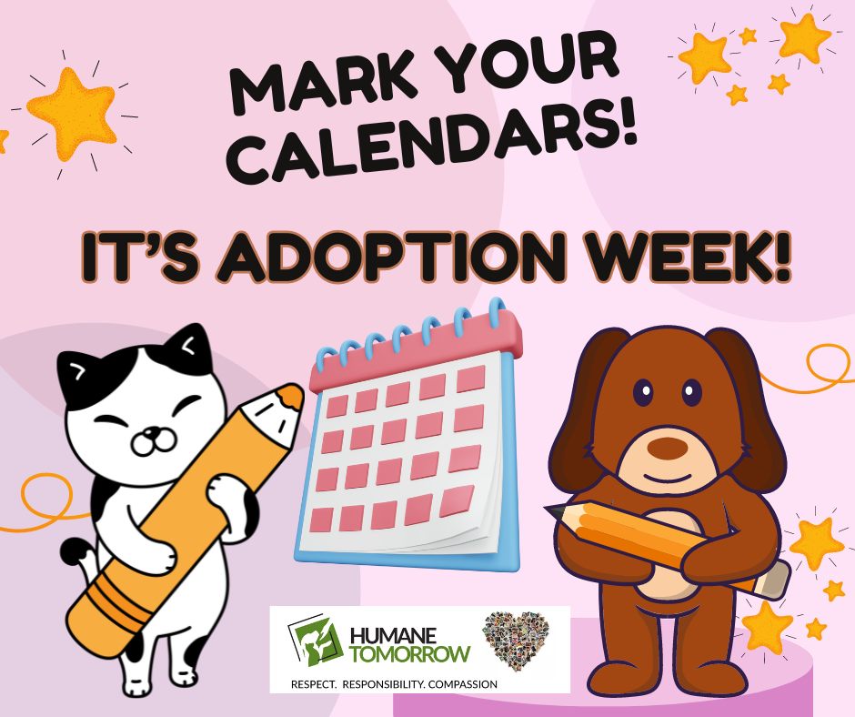 Humane Tomorrow - 🖊 Mark your calendars, Saturday is...