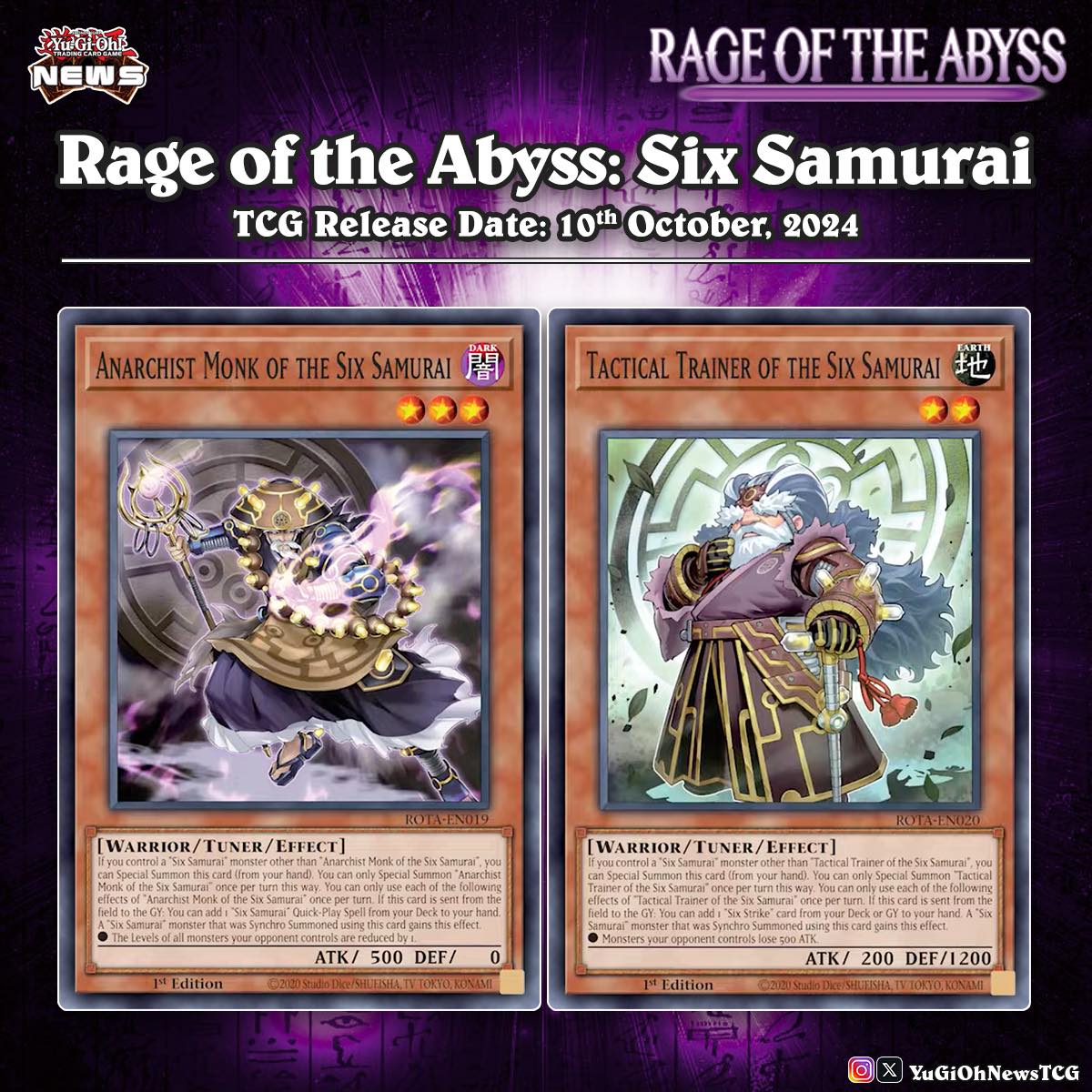 The next themes to be revealed in the Rage of the Abyss booster