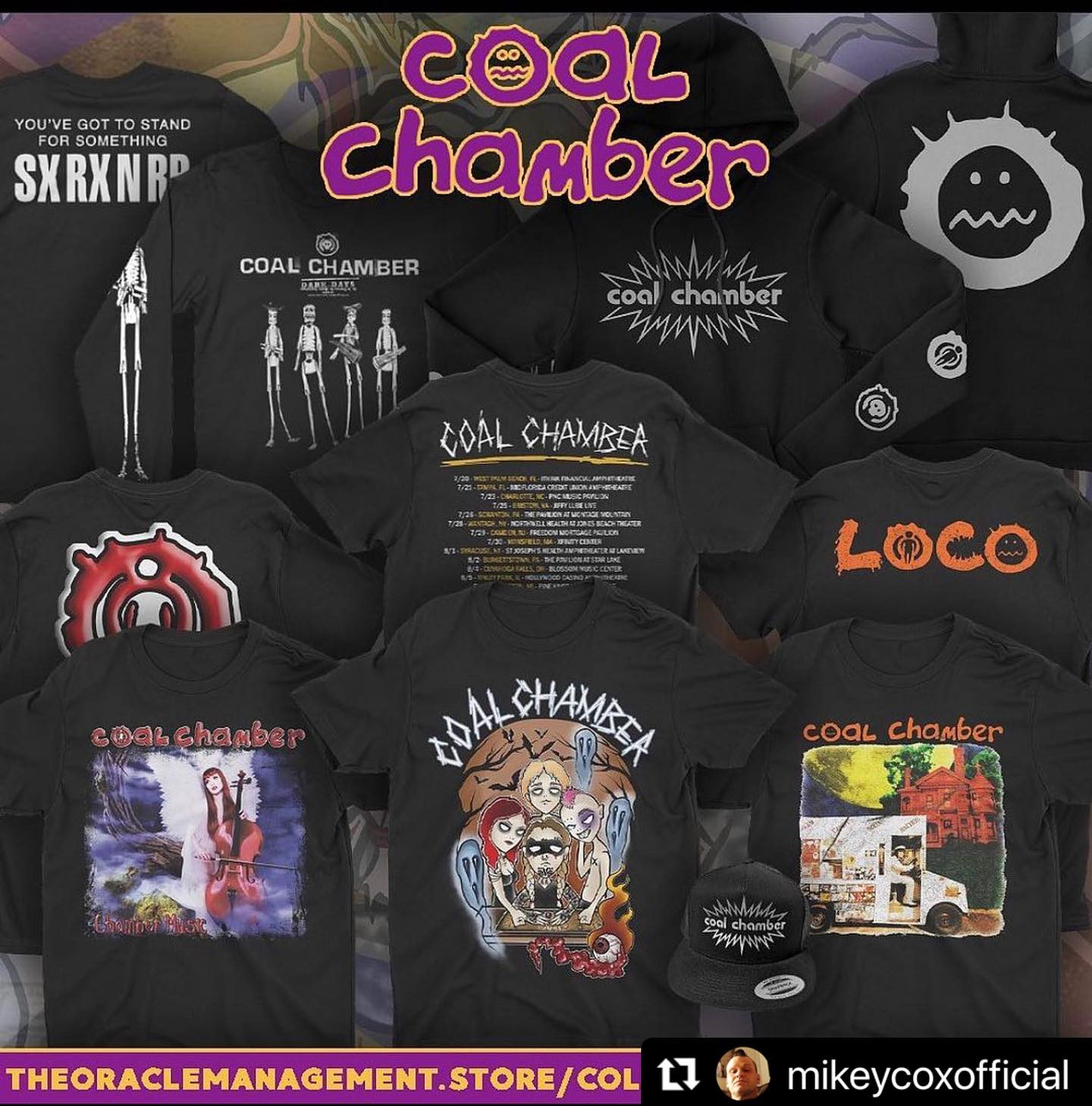 Repost @mikeycoxofficial with @use.repost ・・・ Hey Coal Chamber