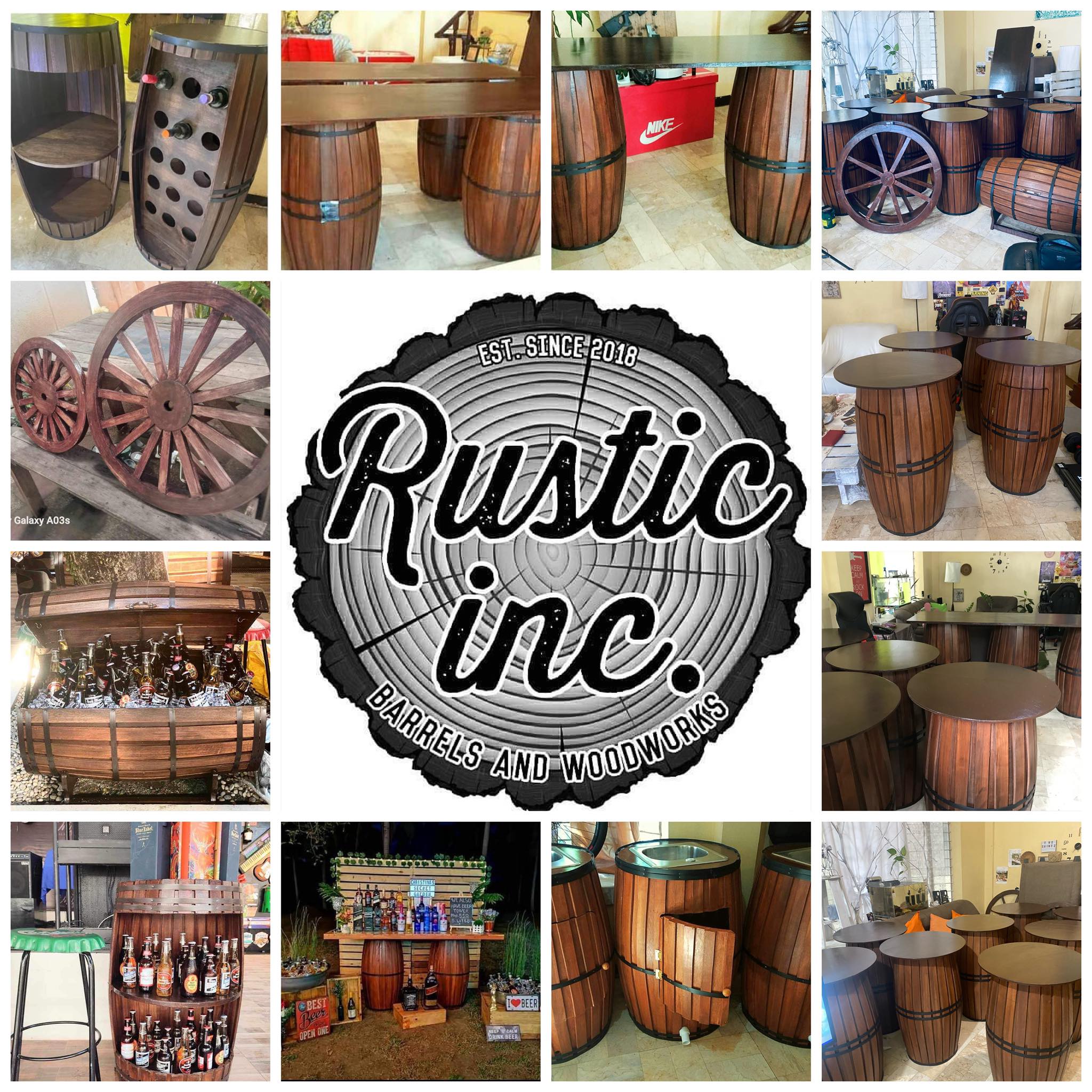 Rustic Inc. barrels and woodworx