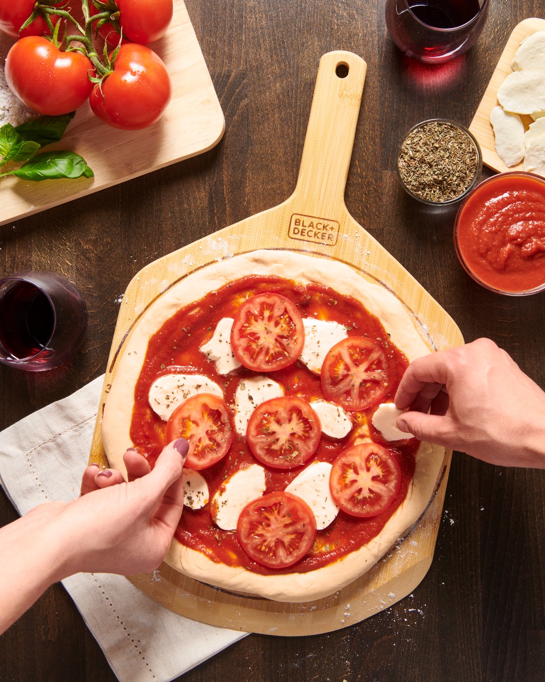 BLACK+DECKER - Our love language? Homemade pizza. Ditch...