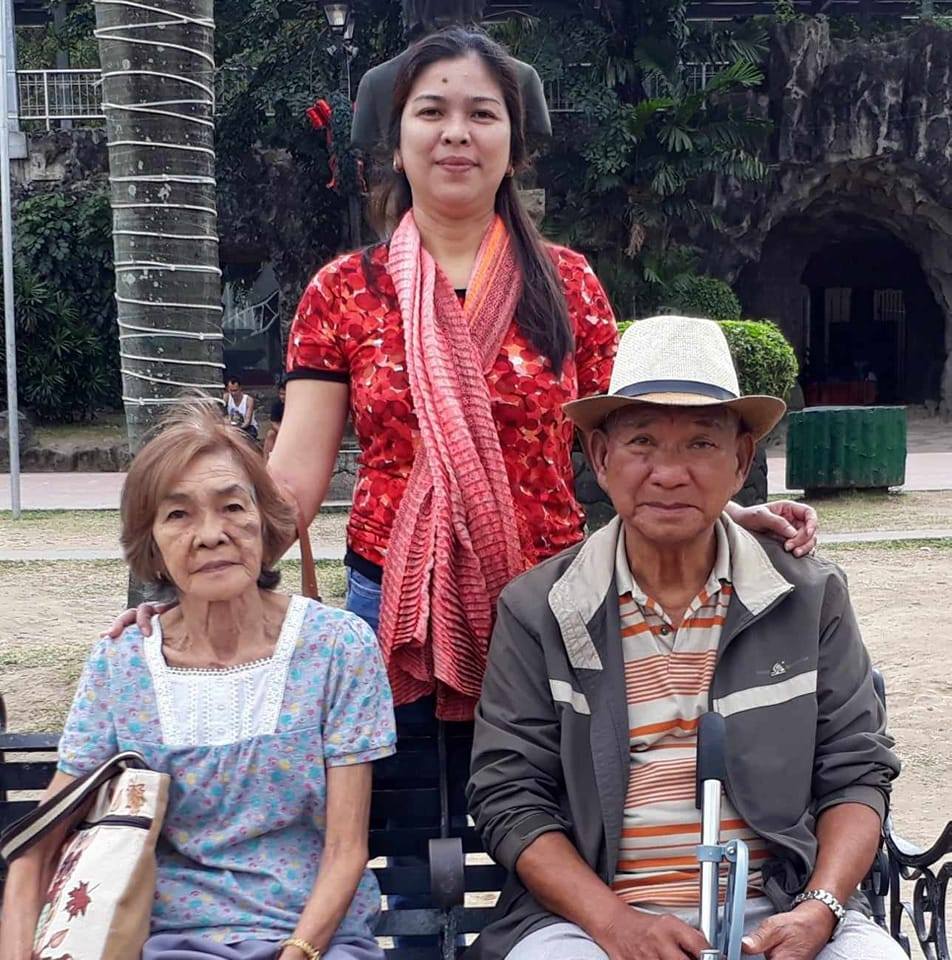 This was the time when we bought Tatay a wheelchair. Looking back at ...