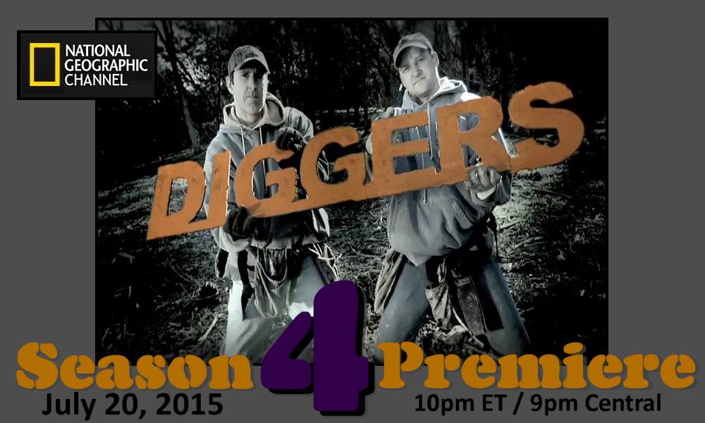 Garrett - Season 4 of DIGGERS will begin airing on Monday, July 20 ...