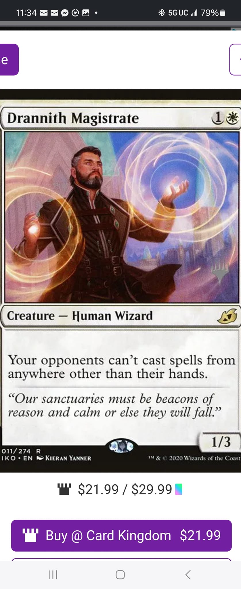 mtg cards like drannith magistrate Omen Machine | Drannith Magistrate