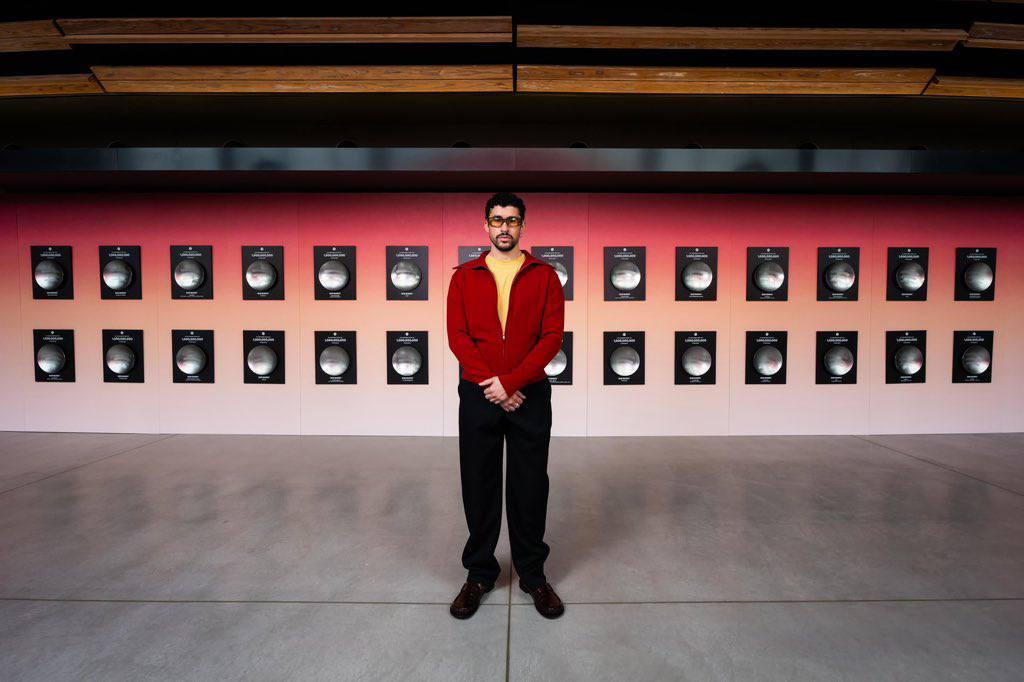 Bad Bunny stuns in Tokyo with his 29 song plaques featured in