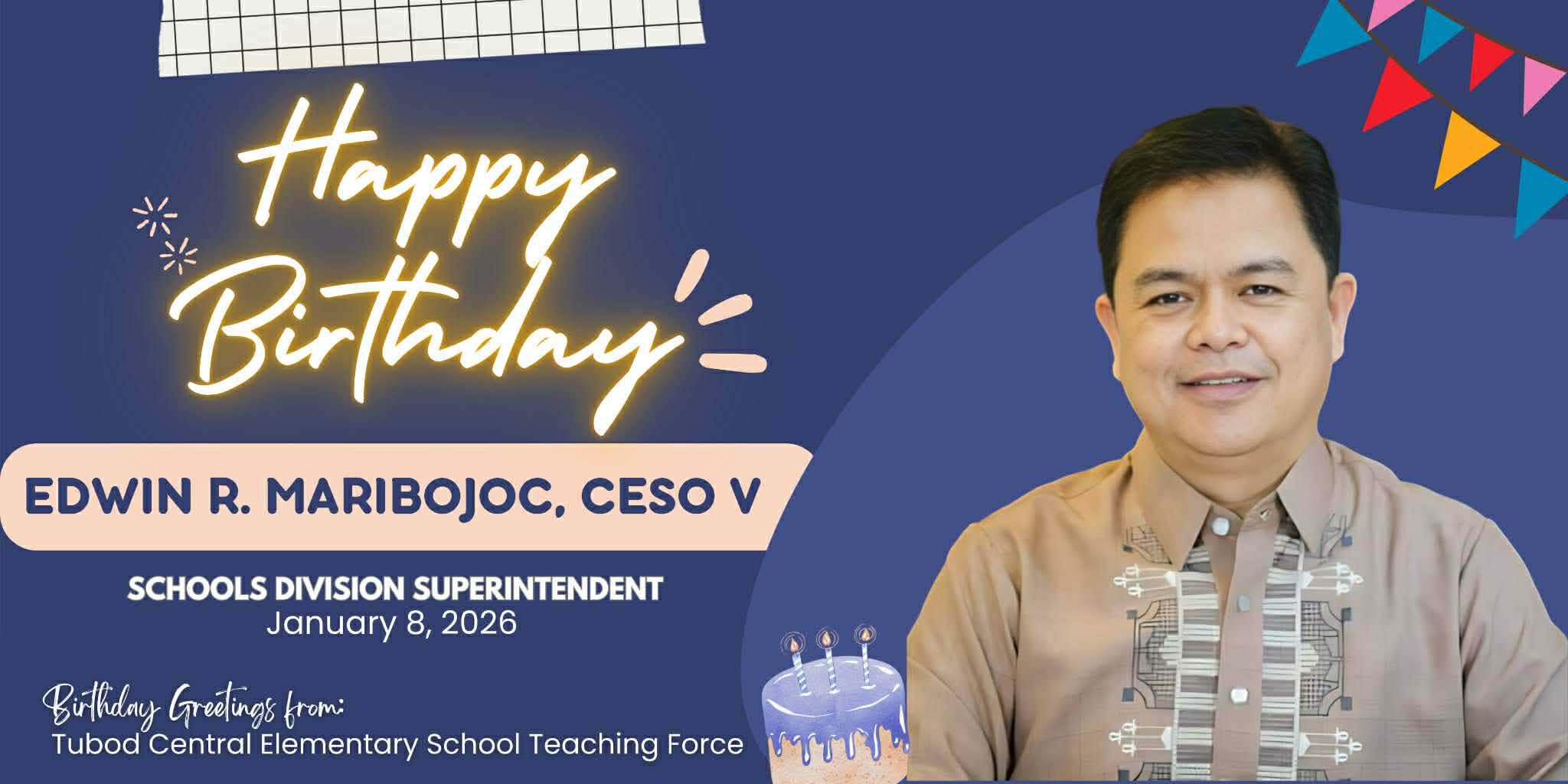 The entire TCES family, extend its... - Tubod Central ES | Facebook