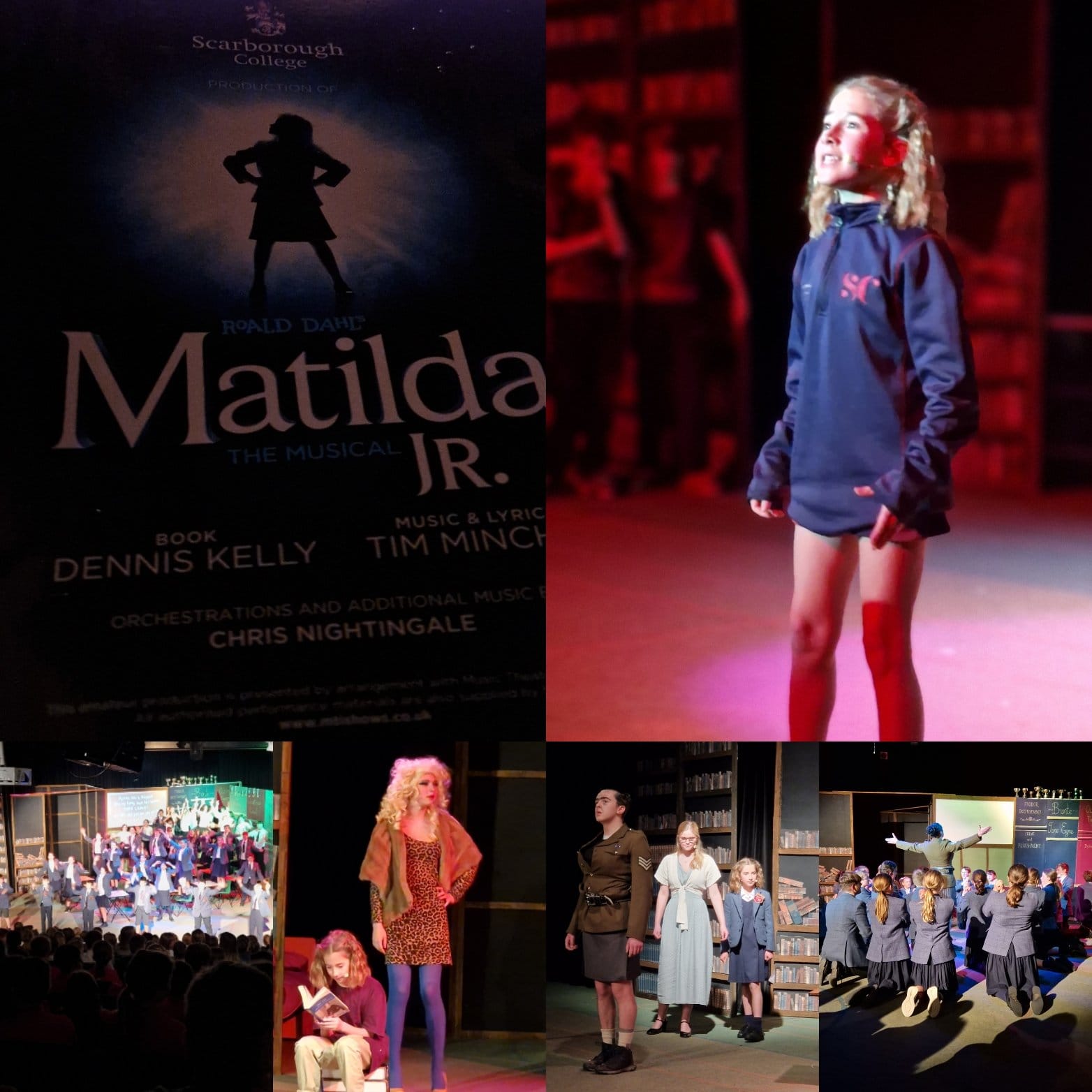 Scarborough - What a fantastic first night for our Matilda Jr cast ...