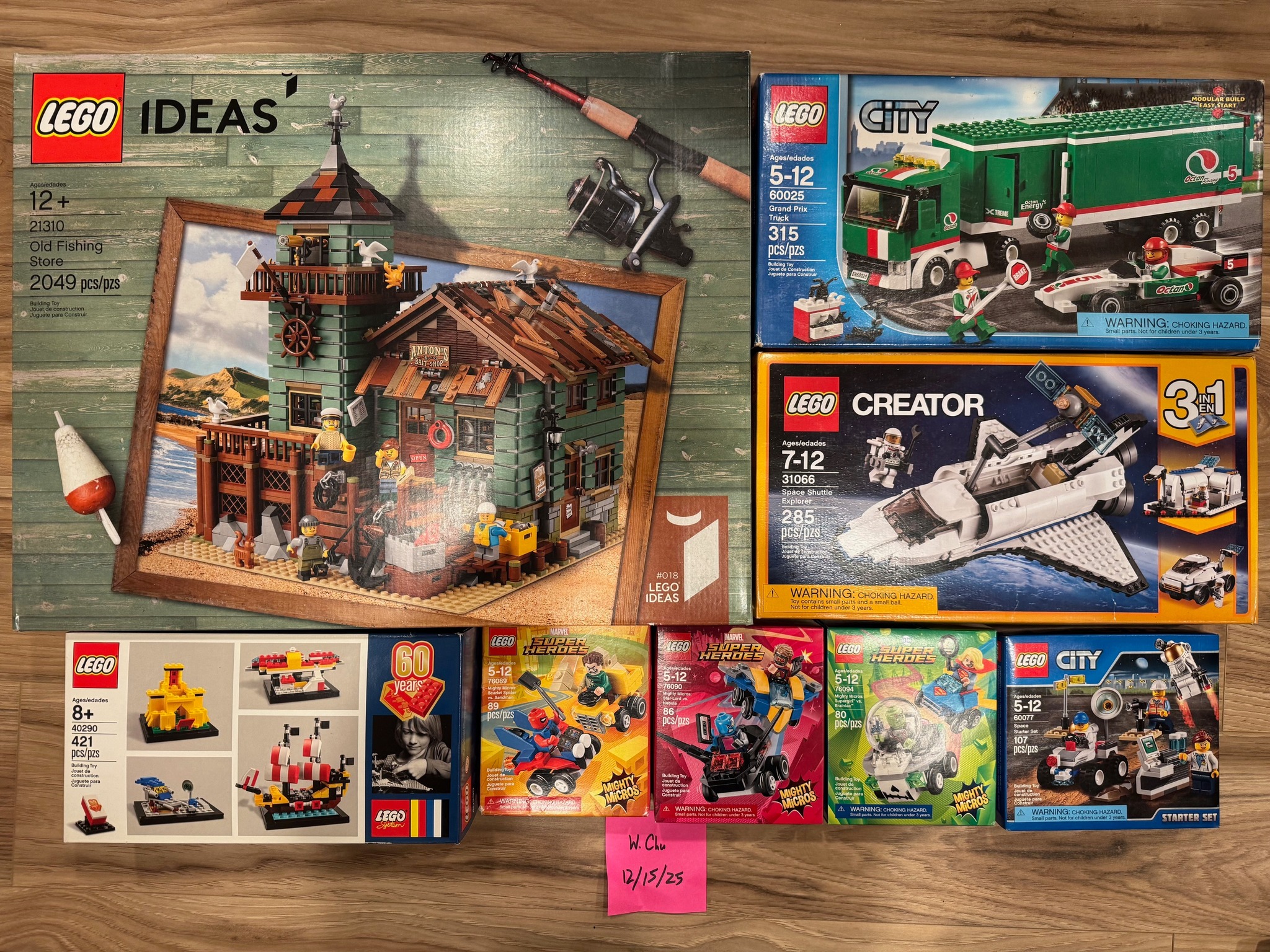 Minifigures and vehicles price drop