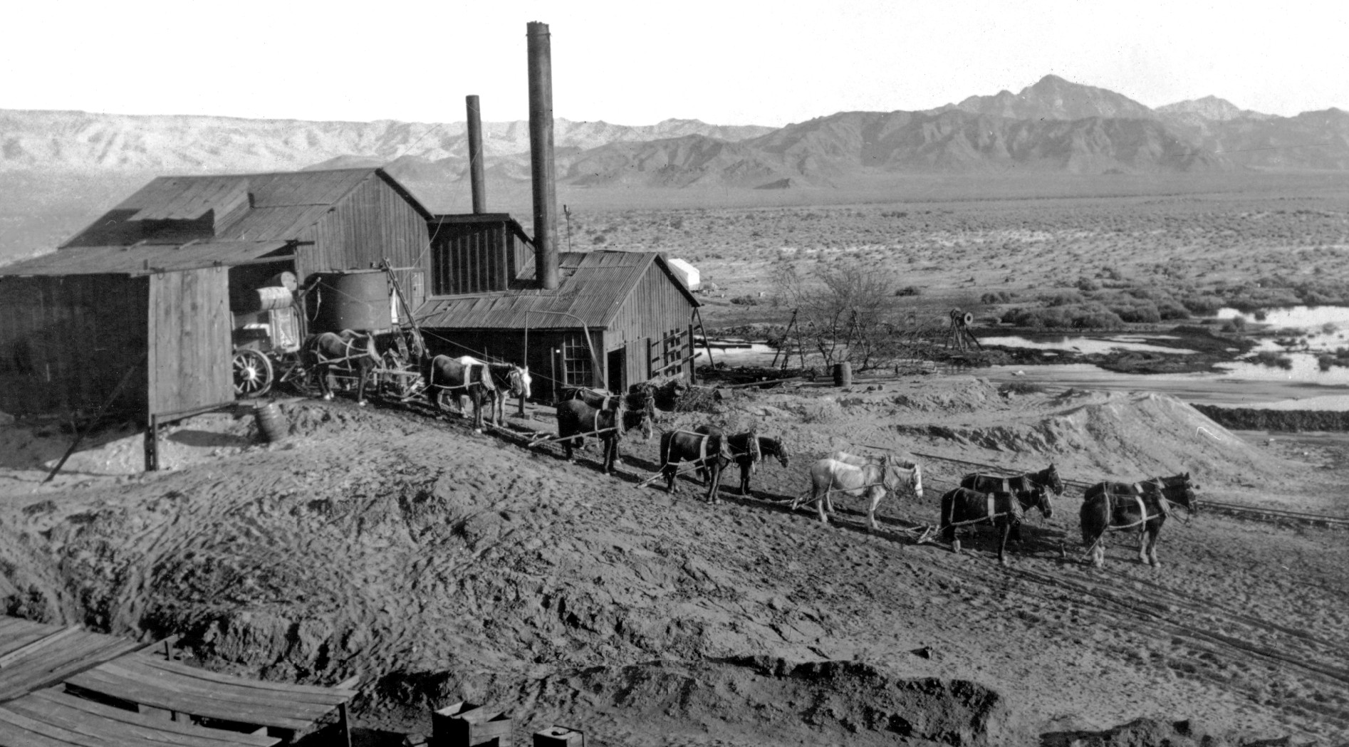 Nevada - Keystone Mill at Sandy, Nevada June 1902 The beginnings of the ...
