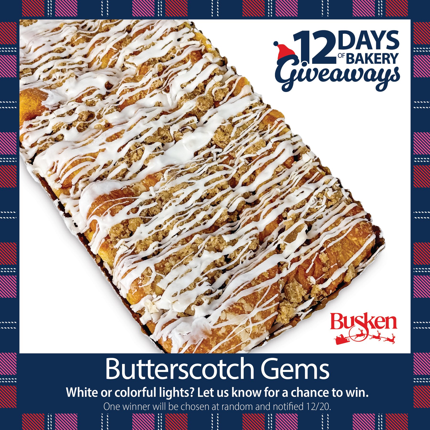 Busken - EDIT: Closed. Winner has veen notified. It’s day 10 of our 12 ...