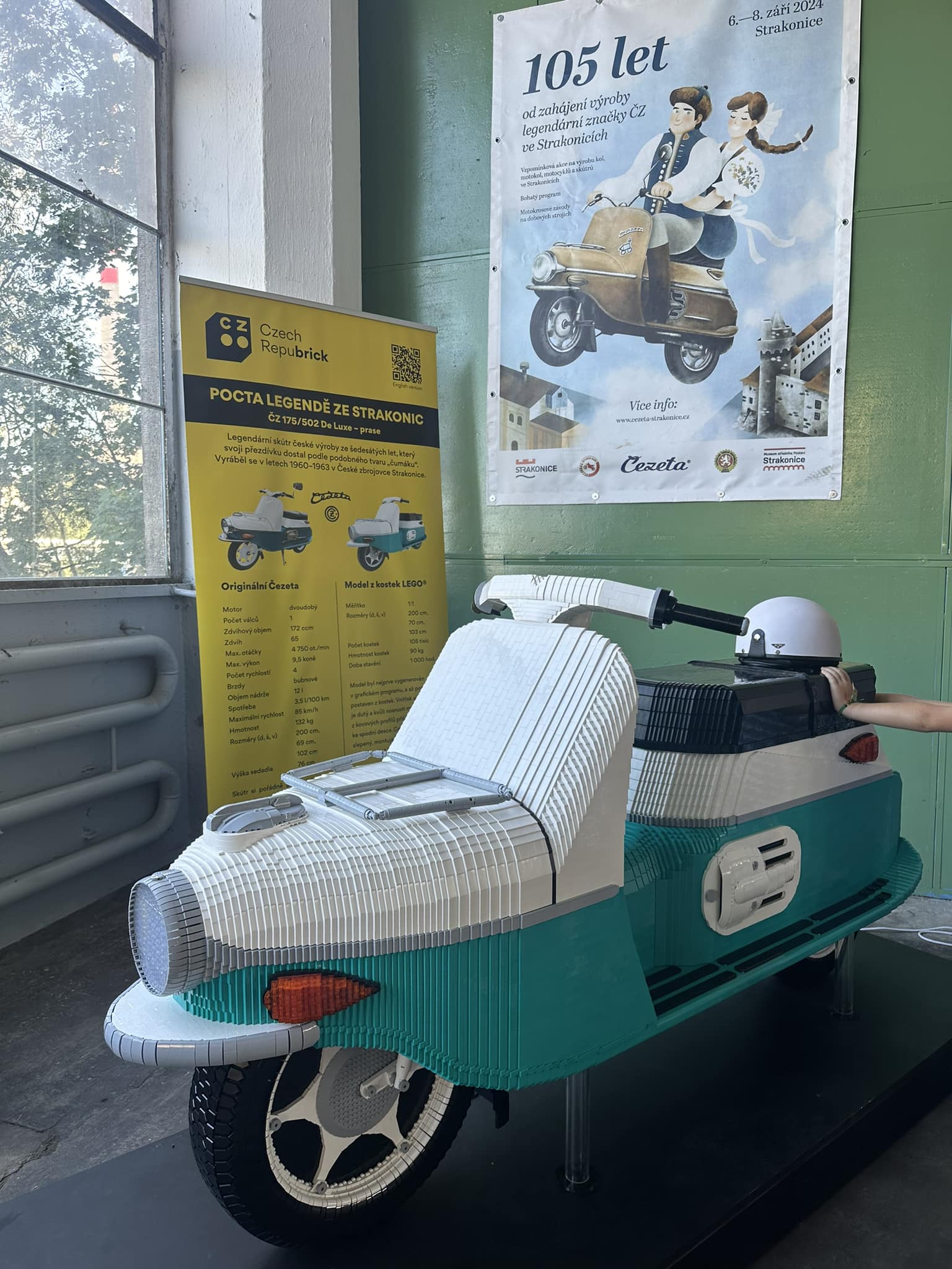 CZ 175/502 De Luxe🐷 - made from LEGO🛠️