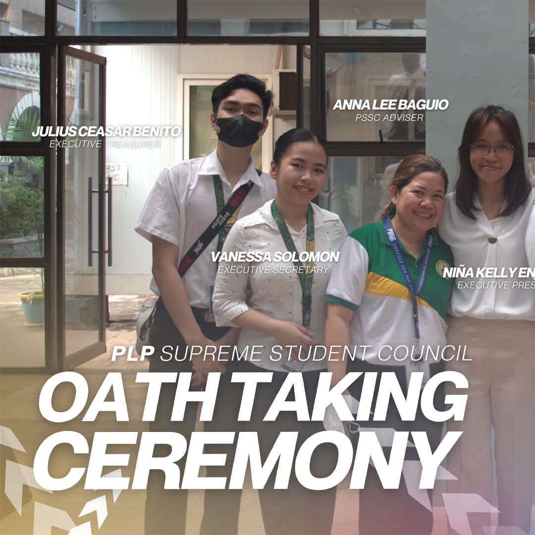 𝗜𝗖𝗬𝗠𝗜 | Student Leaders Take... - PLP Supreme Student Council