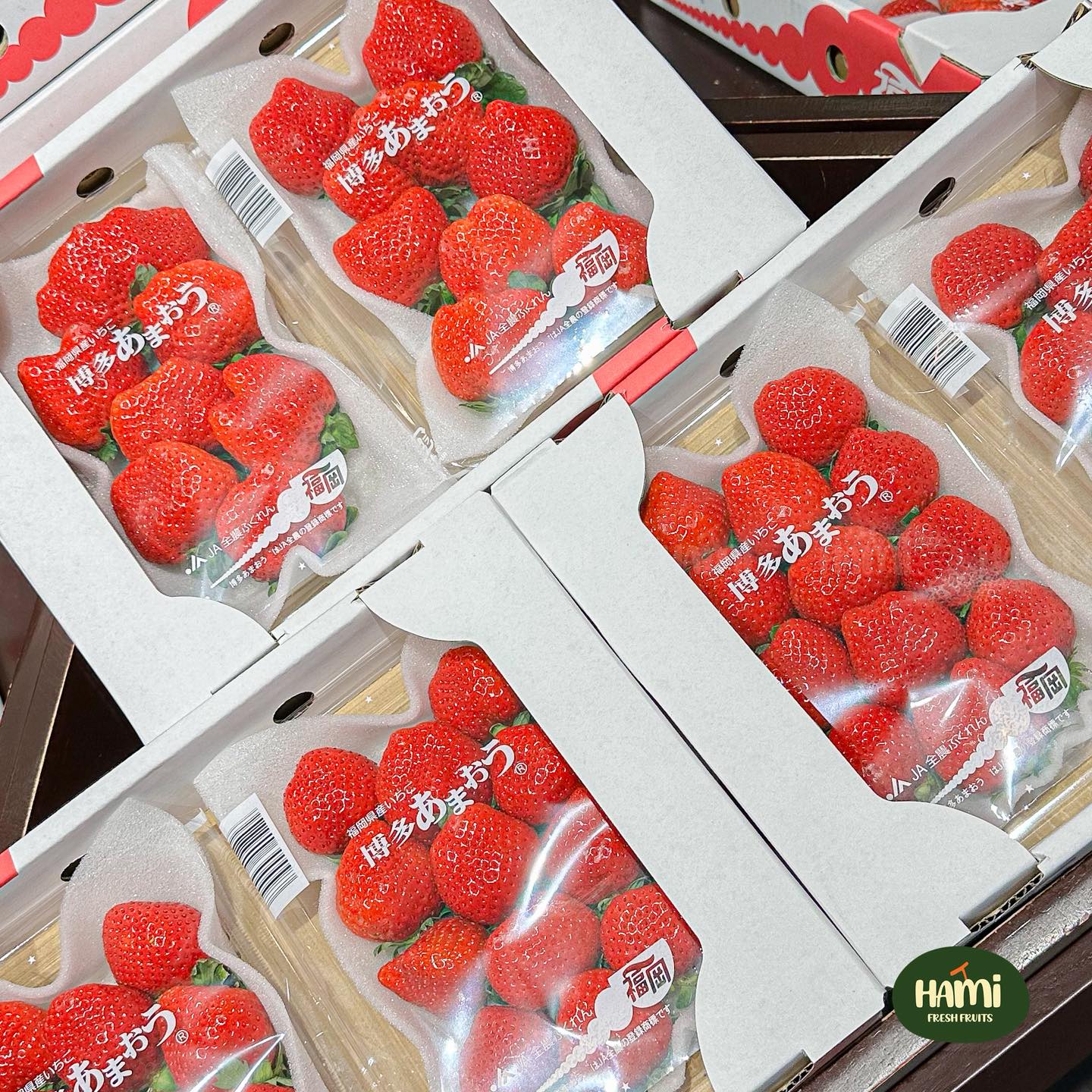 Sweet Japanese Amaou Strawberry 🍓🇯🇵 Amaou Strawberry from