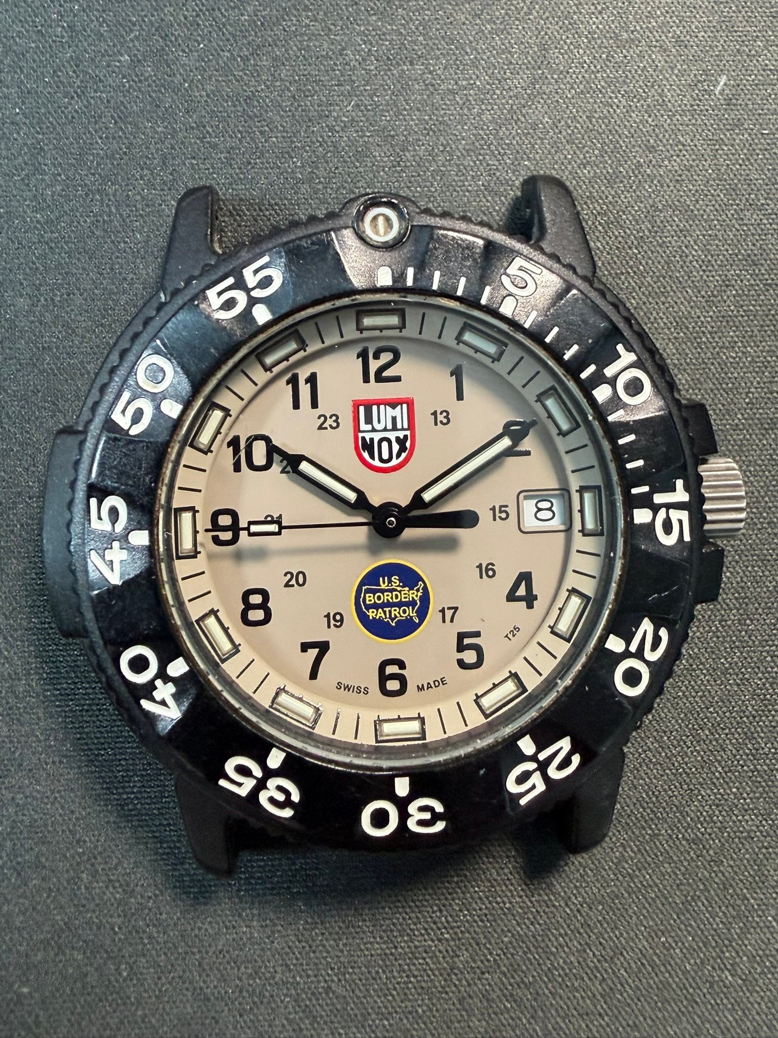 Custom Luminox 3000 V3 watch from US Border Patrol