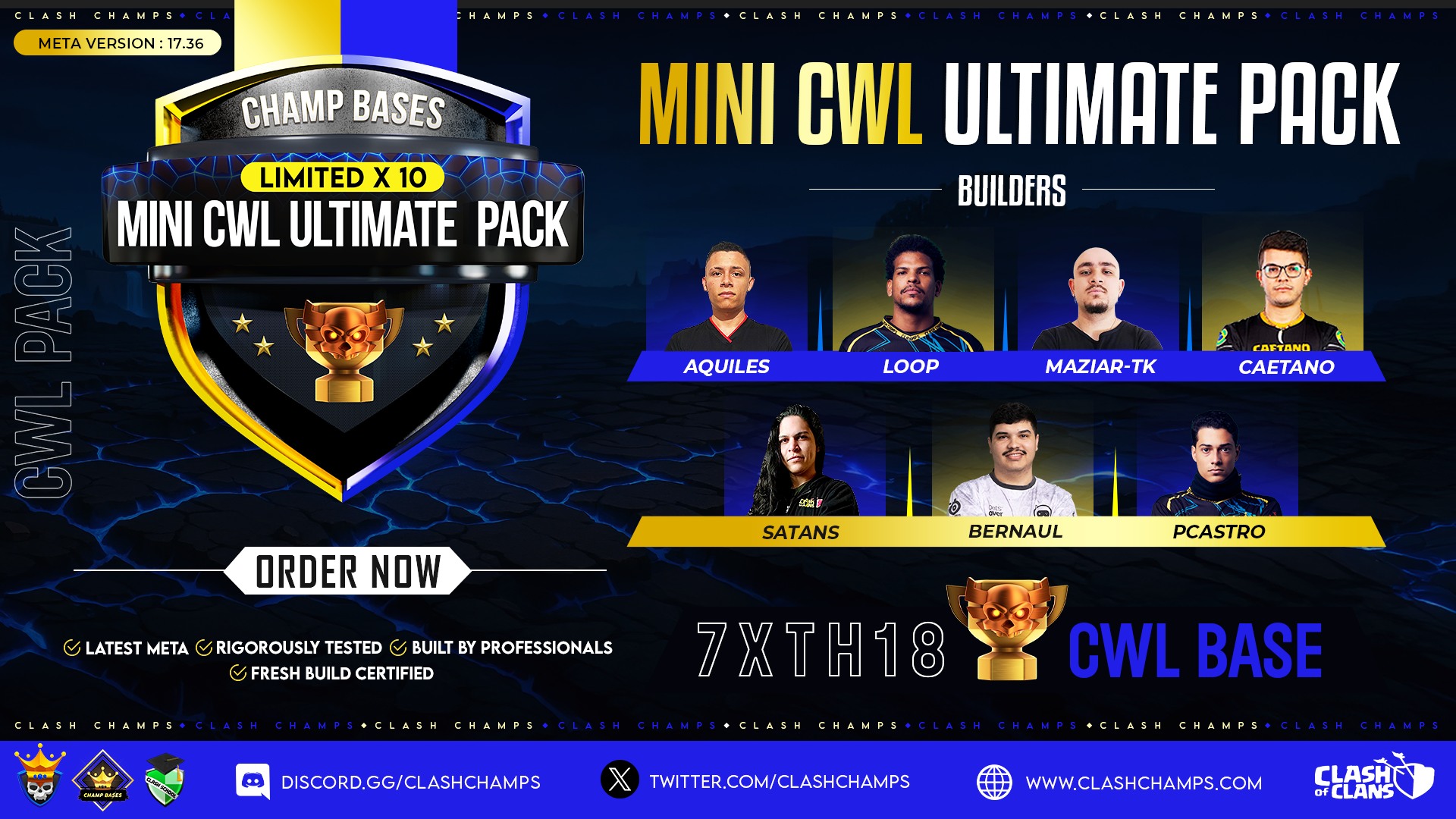 Clash Champs - 🔥 First CWL of 2026 Special Packs These... | Facebook
