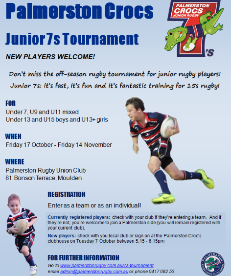 NT Rugby Union - Off Season Rugby 7s program available to Junior ...