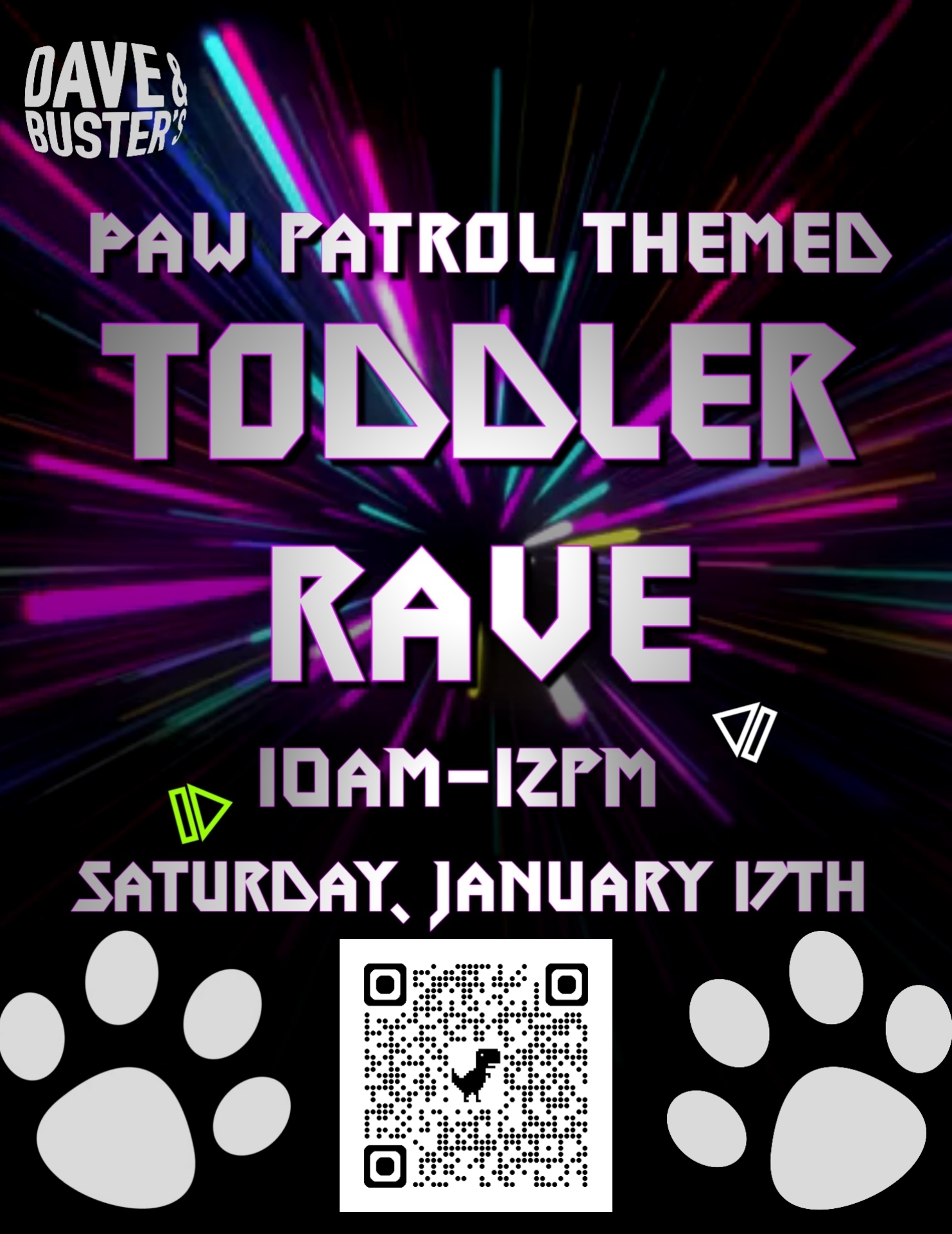Paw Patrol Themed Toddler Rave!