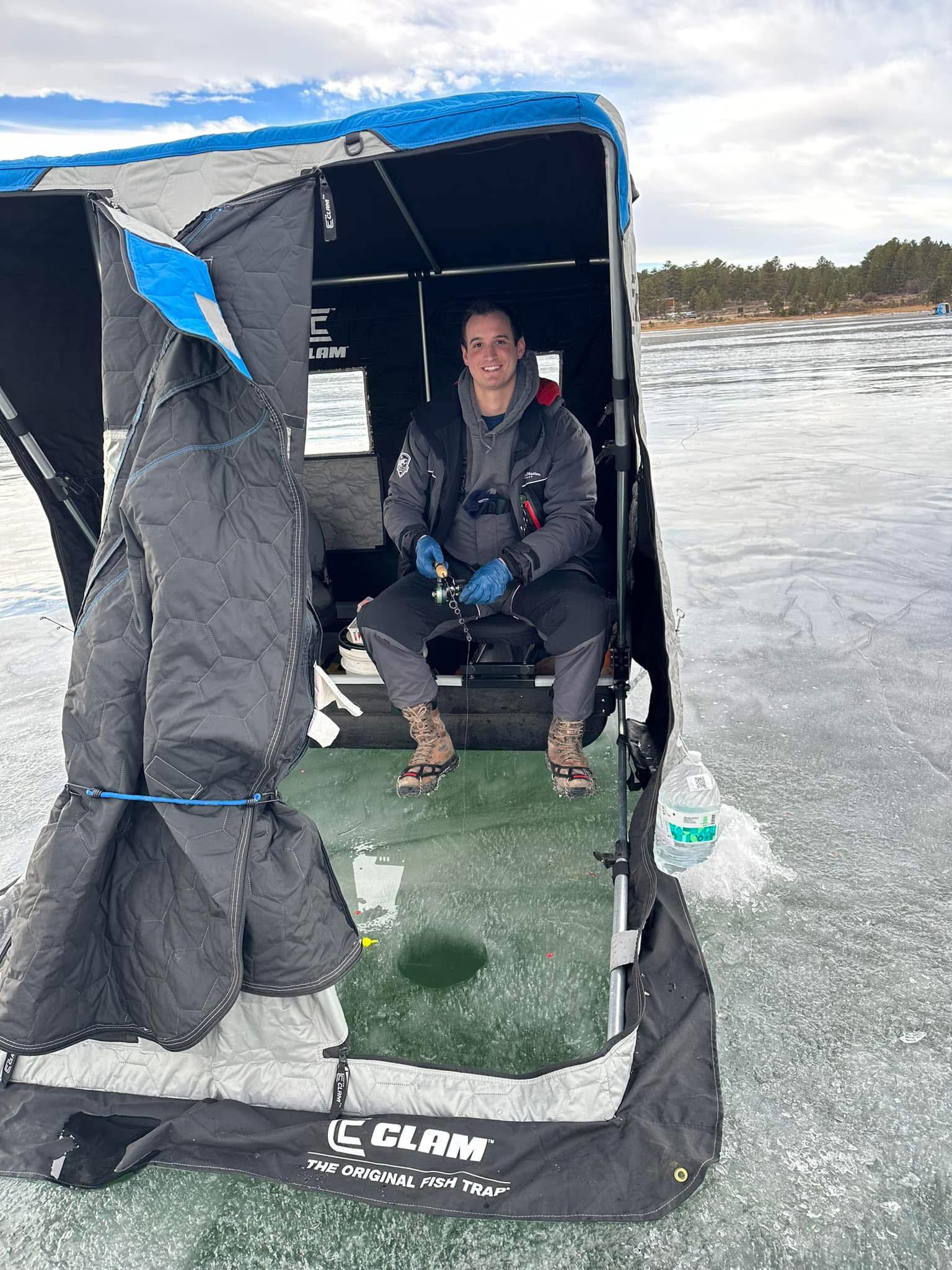 Meteorologist - One year ago today I was ice fishing… it is 61° with no ...