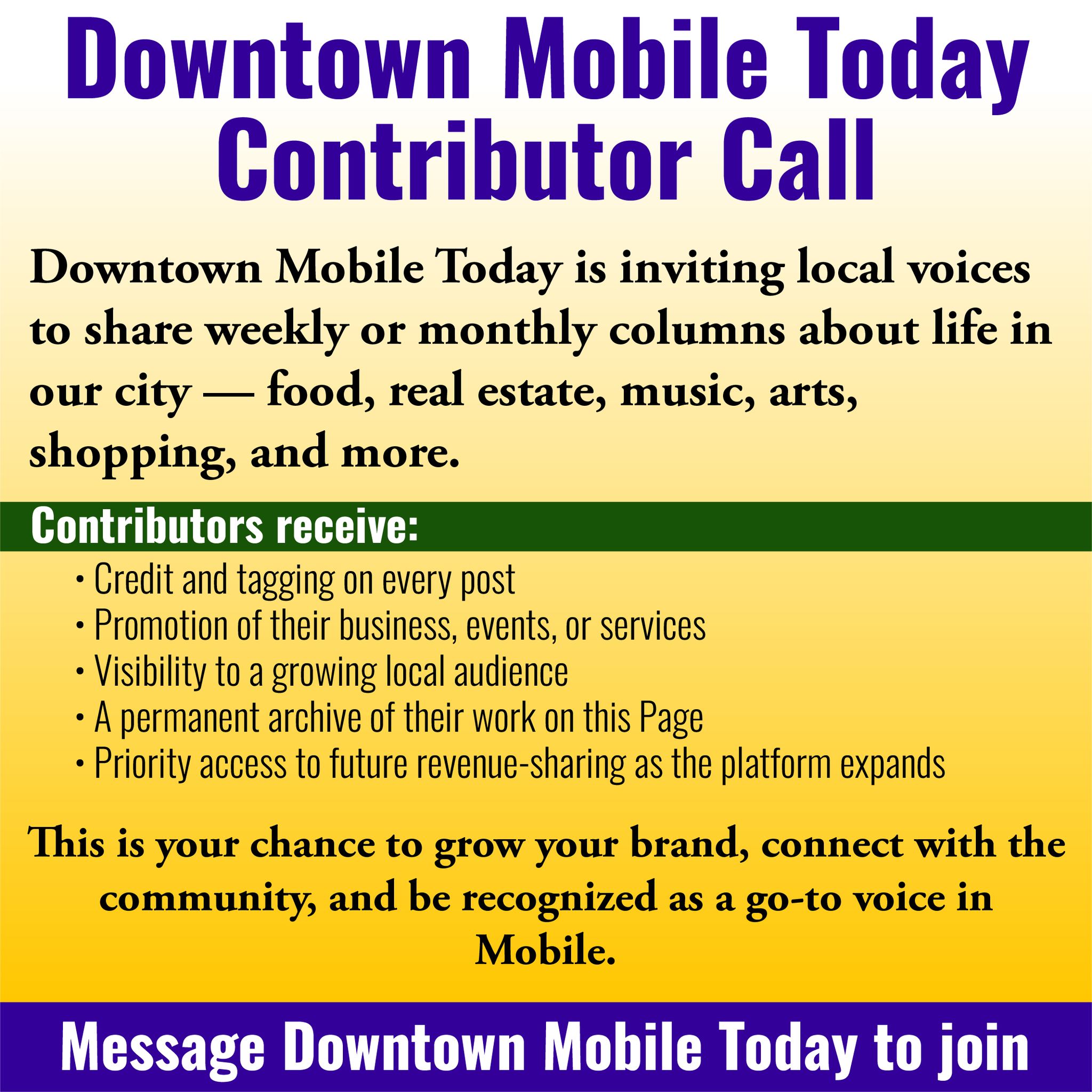 TODAY: BY THE NUMBERS 📊 Downtown... - Downtown Mobile Today | Facebook