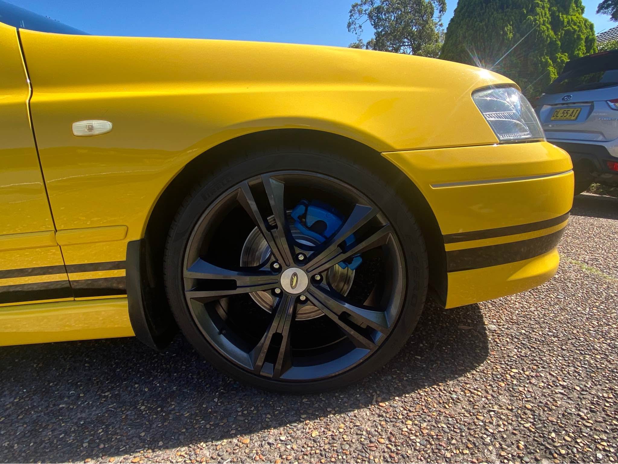 Ford Falcon XR8 XR6 turbo FPV GT style wheel and tyre set - Car Wheels ...