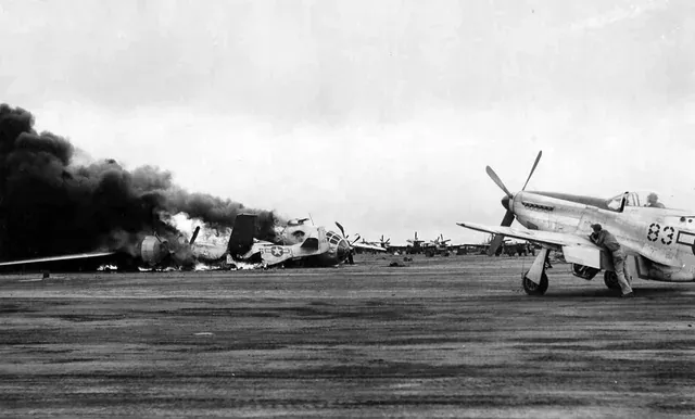 PlaneHistoria - The aftermath of B-29 Superfortress “Live Wire” (serial ...
