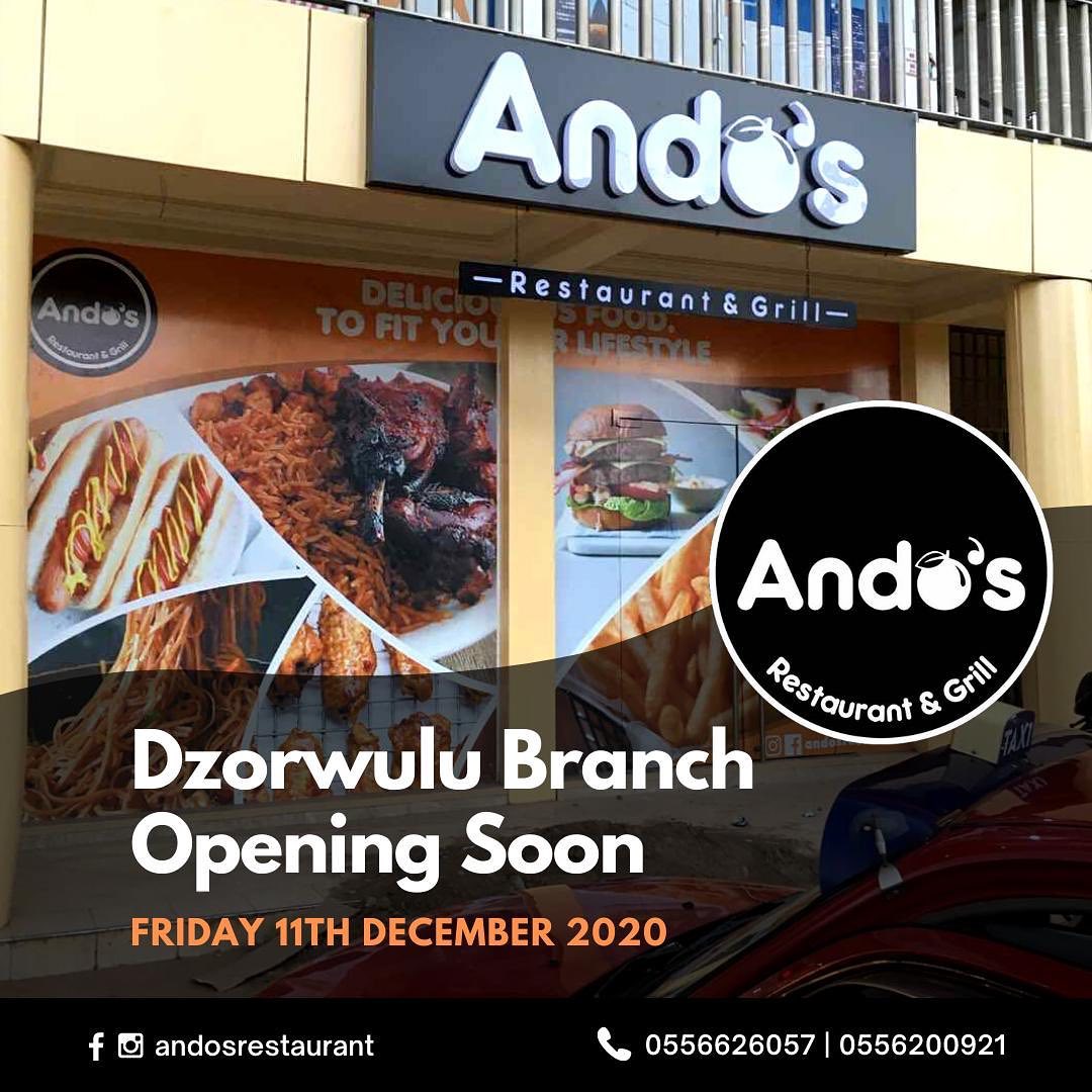 Ando’s - 🎊 We’re excited to announce the opening of our New branch on ...
