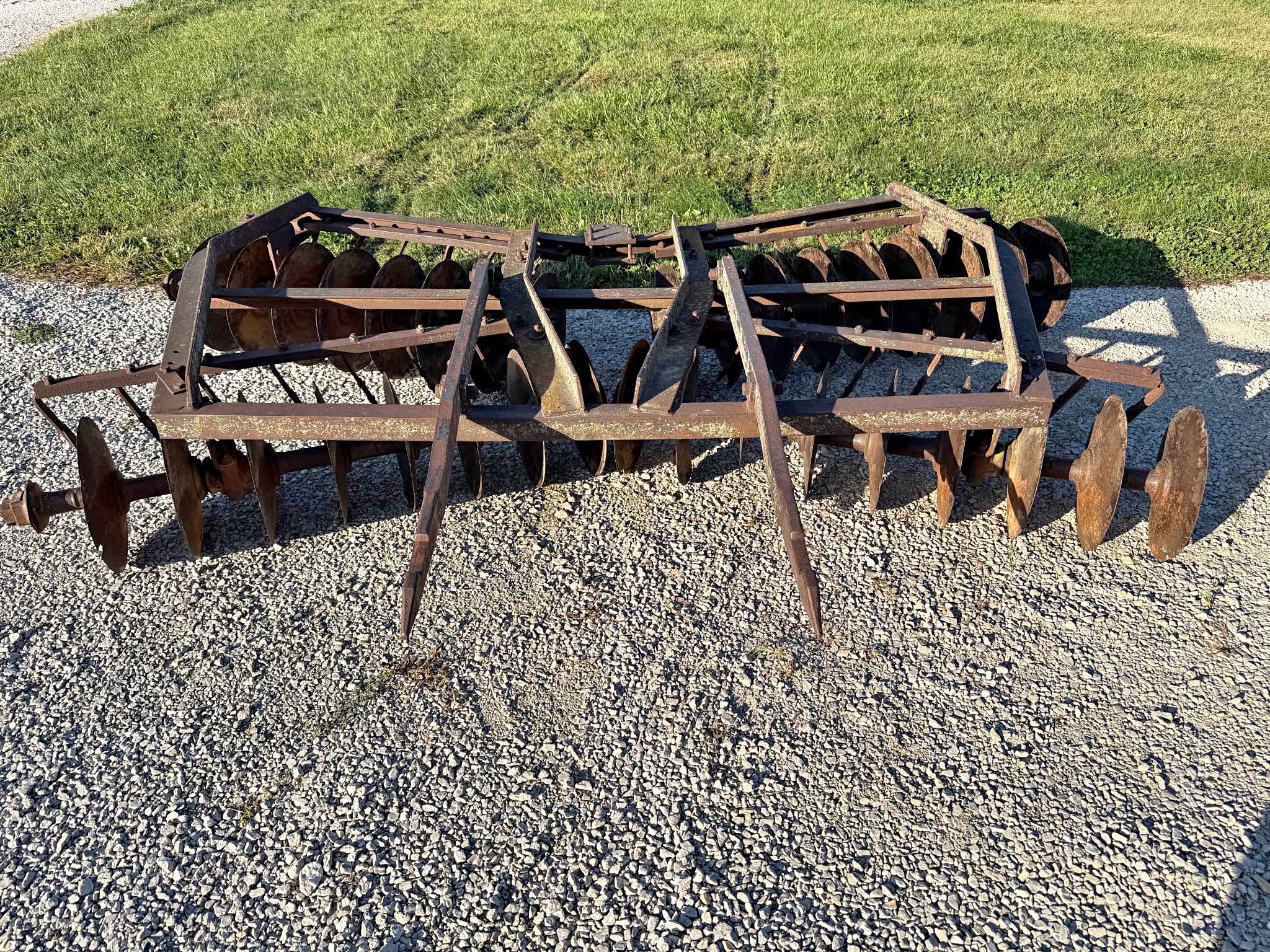 10' Tandem Disc Harrow with 2 Point Quick Attach - Garden Tools ...