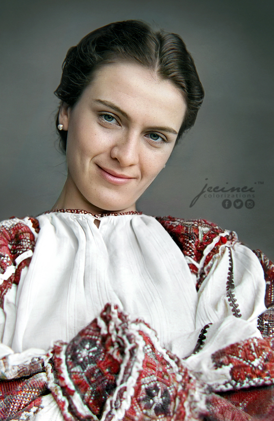Maria Tănase :) #colorized #restored #enhanced #refreshed (25