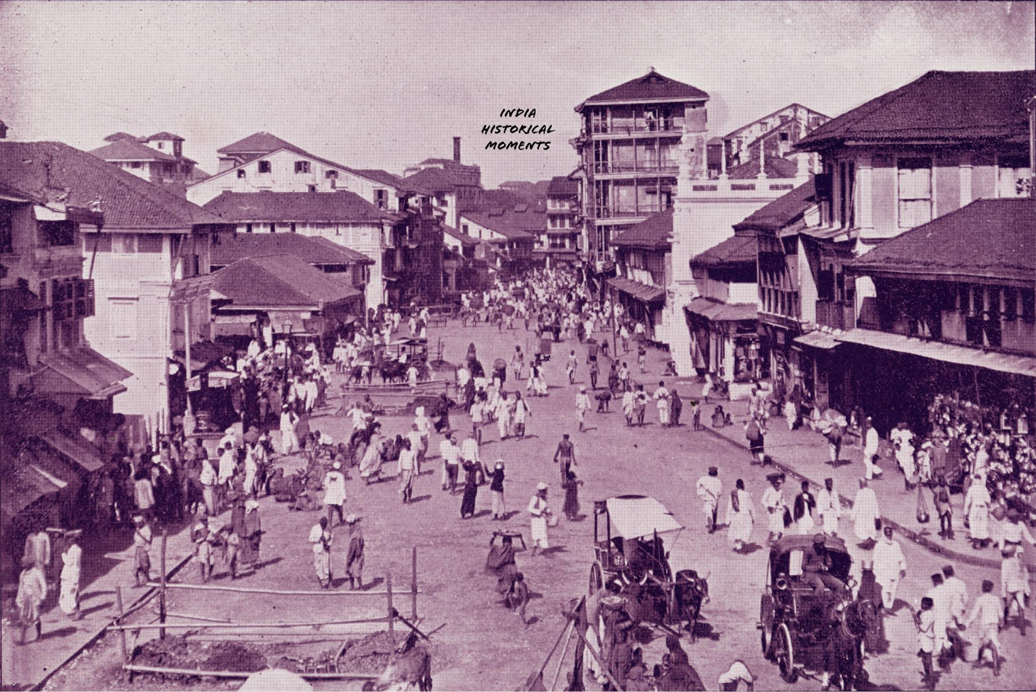 India - Null Bazaar, Bombay— c. 1895. | Facebook