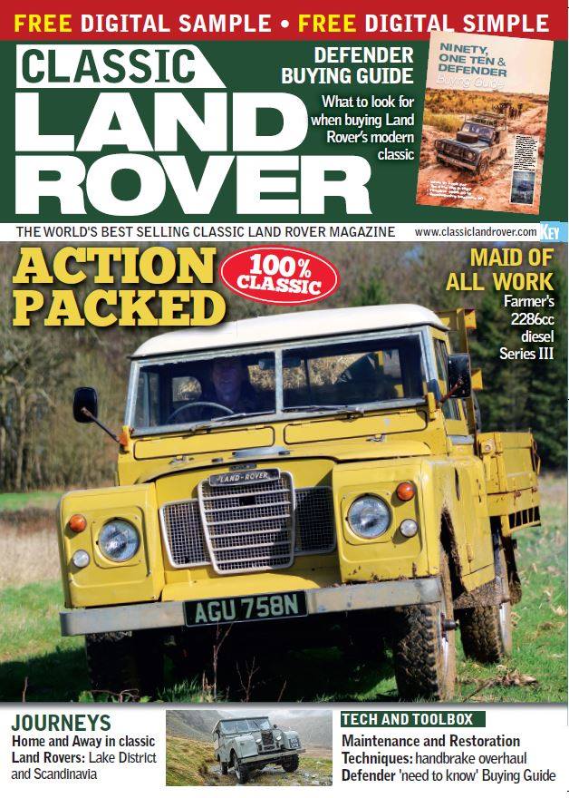 The NEW 100-page sample... - Classic Land Rover magazine | Facebook