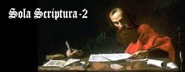 Sola Scriptura - 2