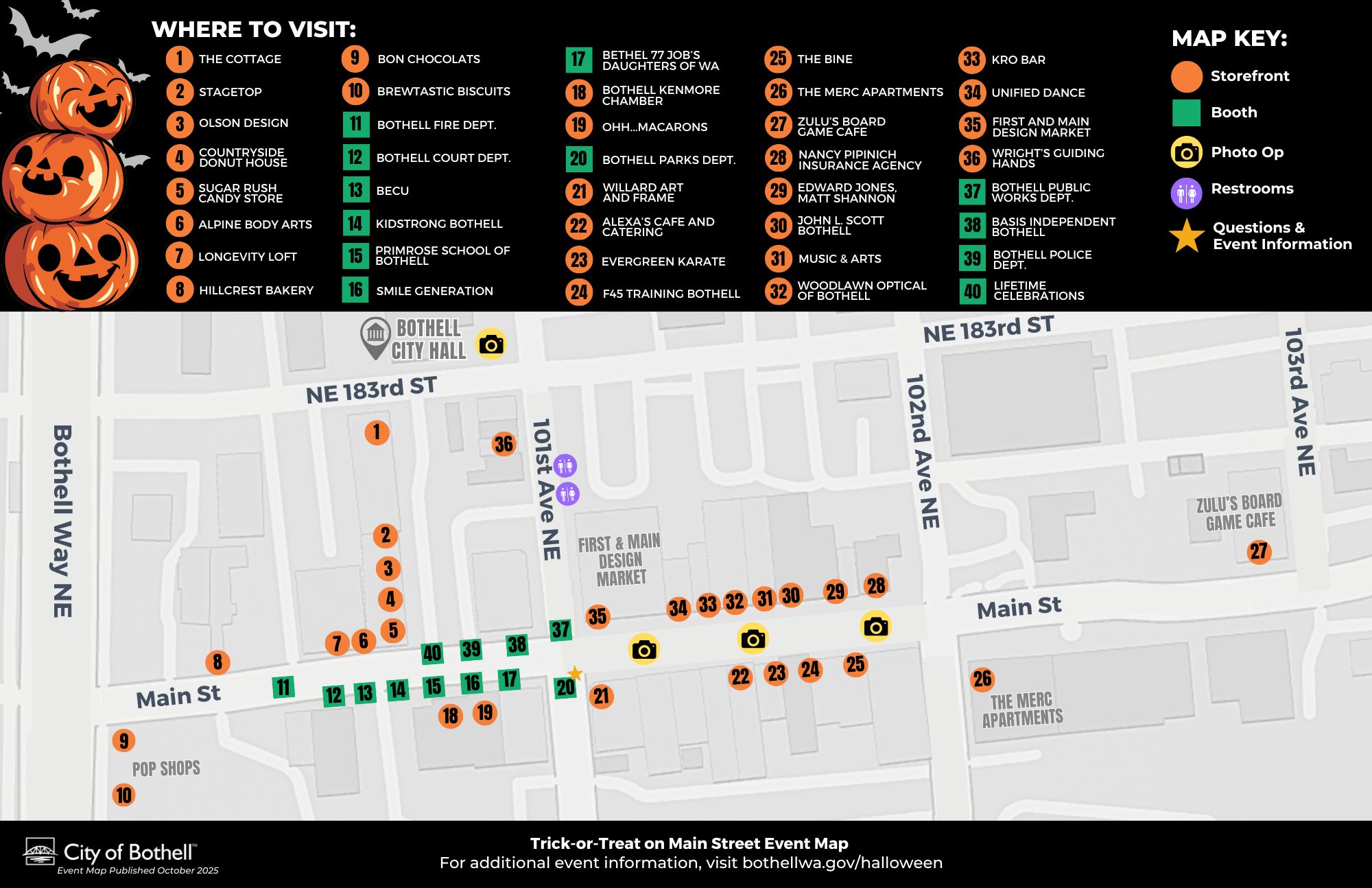 Trick-or-Treat on Main Street... - City of Bothell Government | Facebook