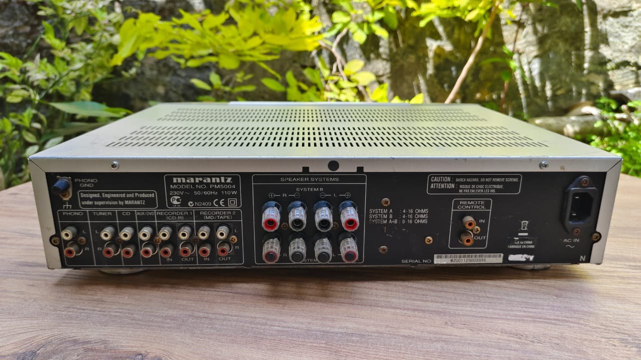MARANTZ PM-5004 STEREO INTEGRATED AMPLIFIER . REMOTE AVAILABLE