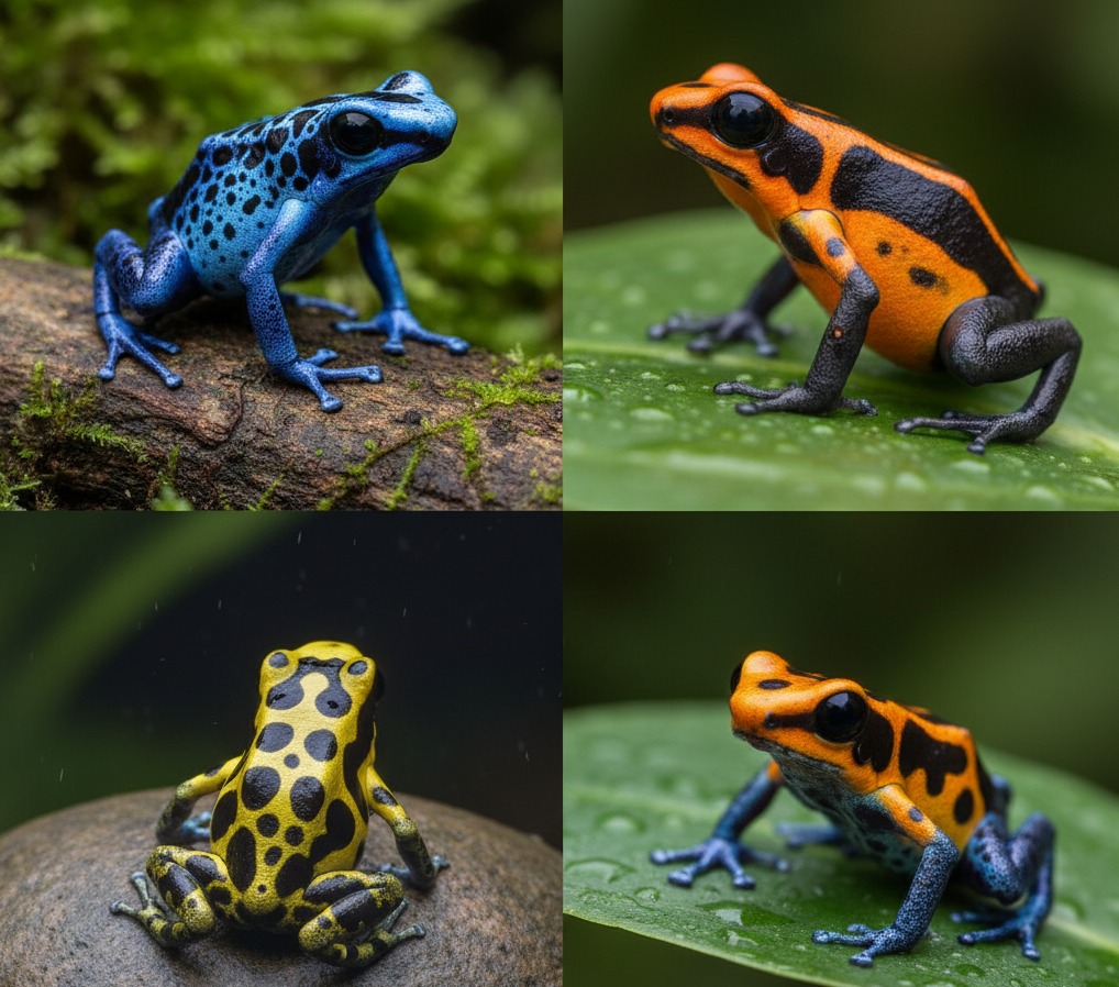 Poison dart frogs are known as the jewels of the rain forest and