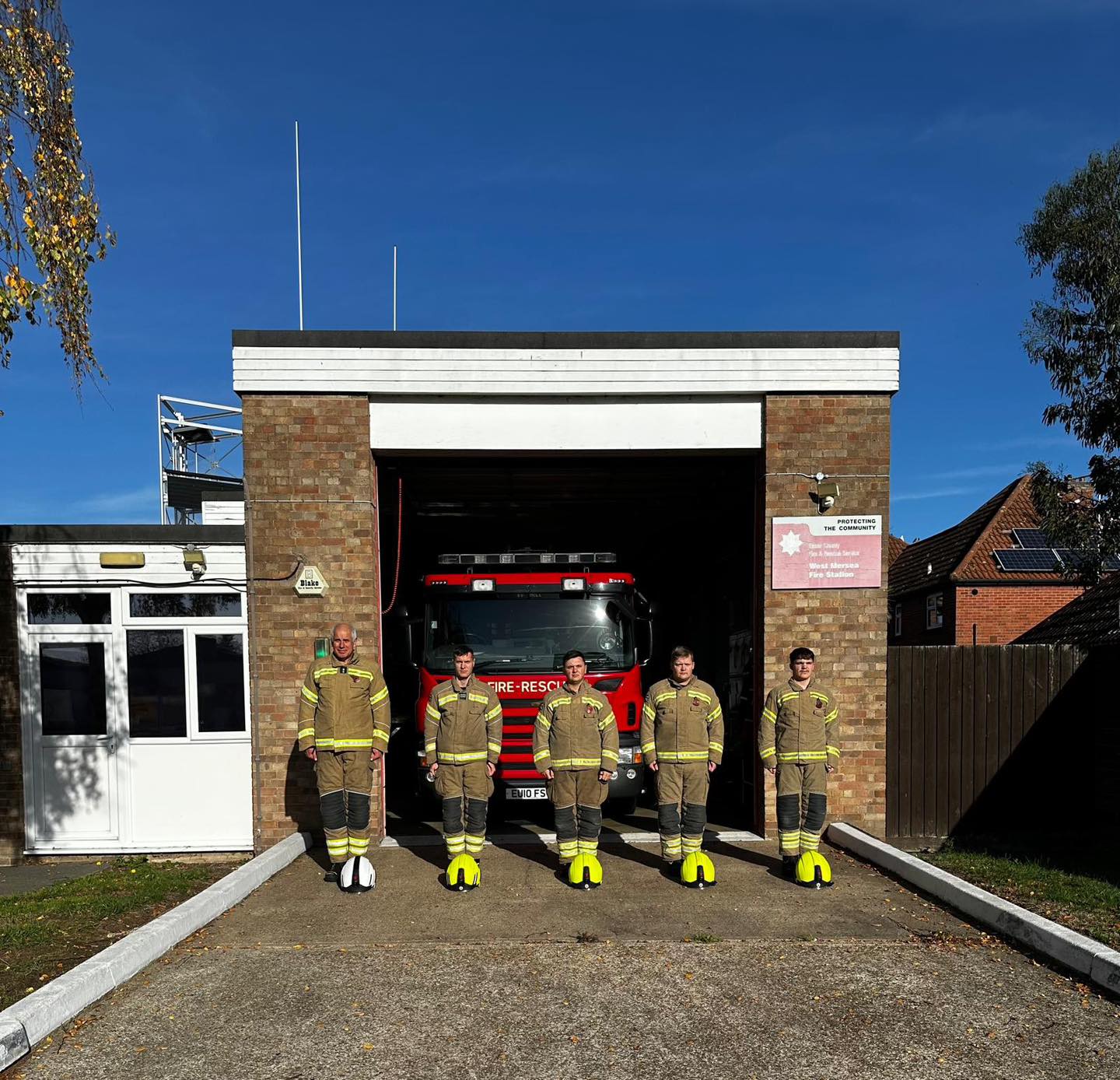 West - On Sunday and again today, The crew at West Mersea Fire Station ...