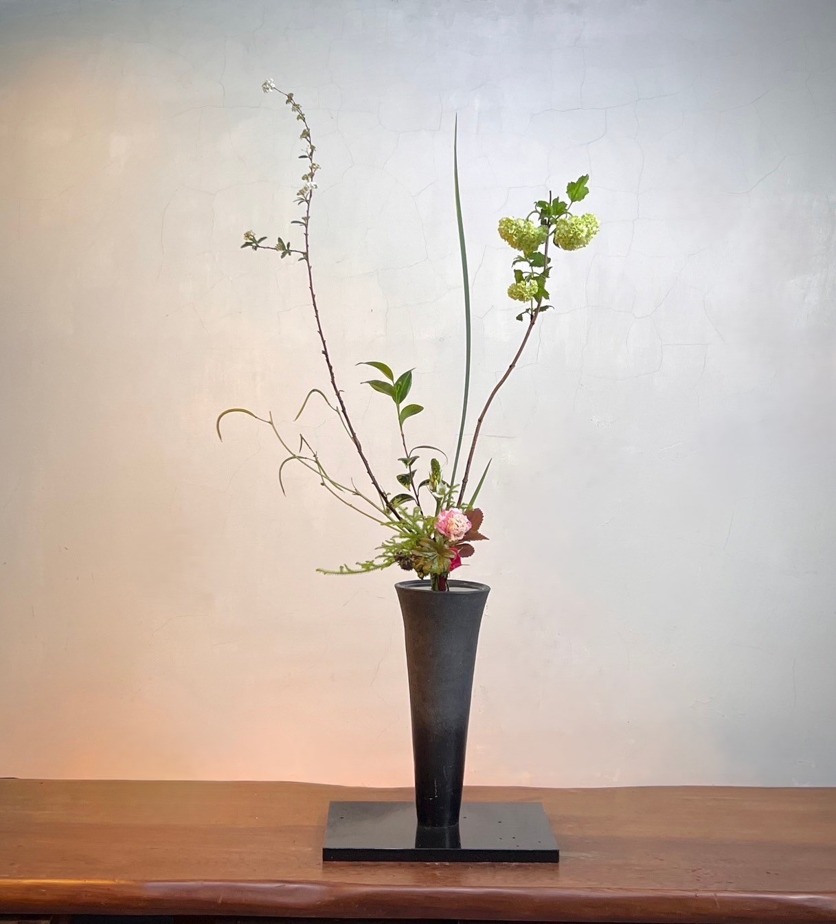 寶桂老師的池坊華道教室 - 教室作品 立花新風體