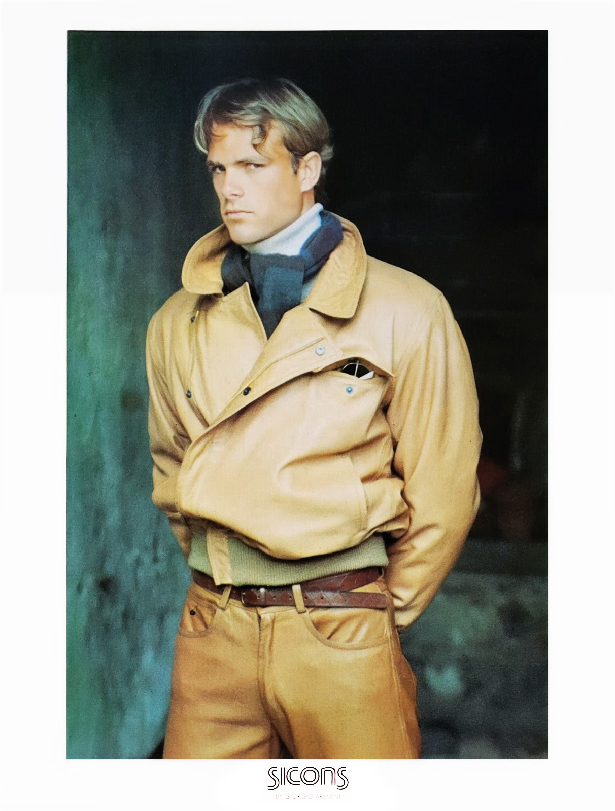 Male - Ron Booth wears Sicons by Giorgio Armani Picture by Aldo Fallai ...