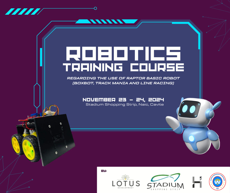 Pilipinas - Want to learn the basics of robotics using Raptor Basic ...